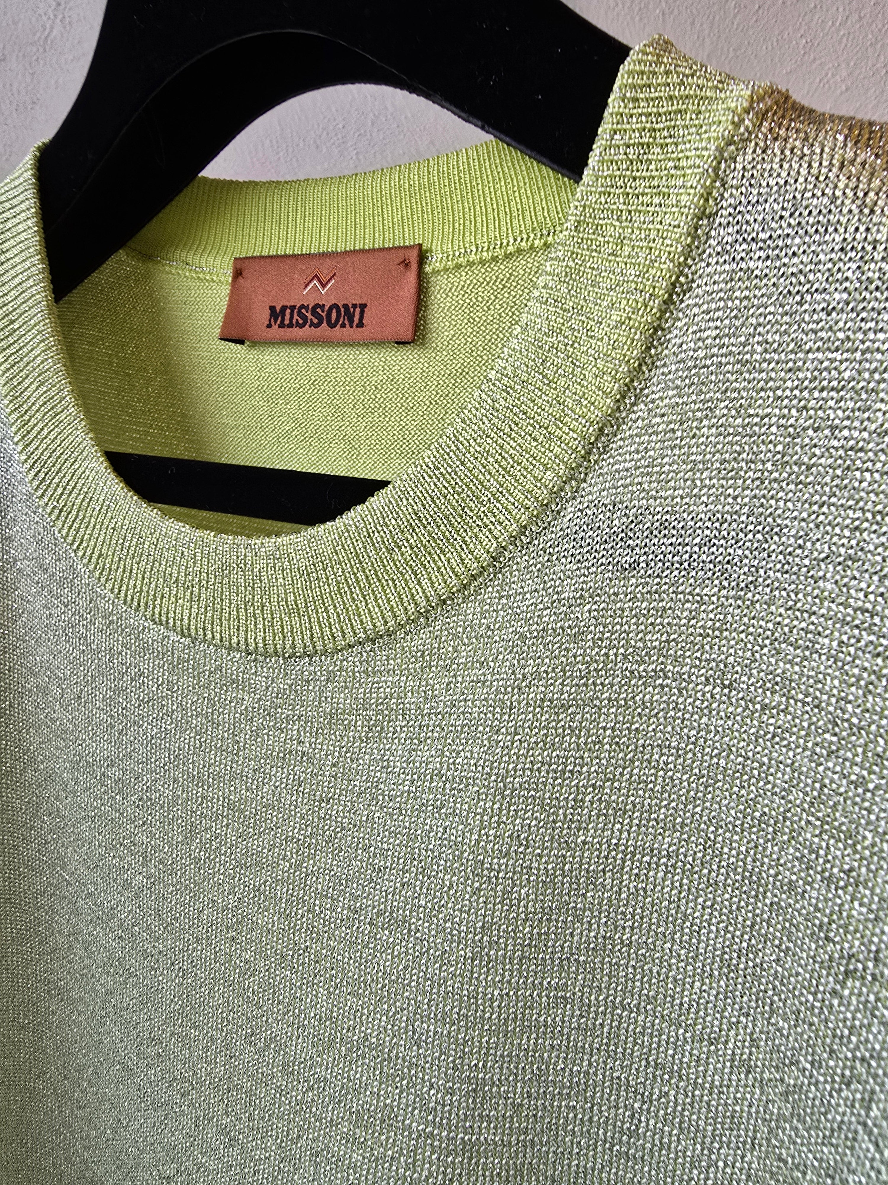 Missoni - T-shirt verde lime