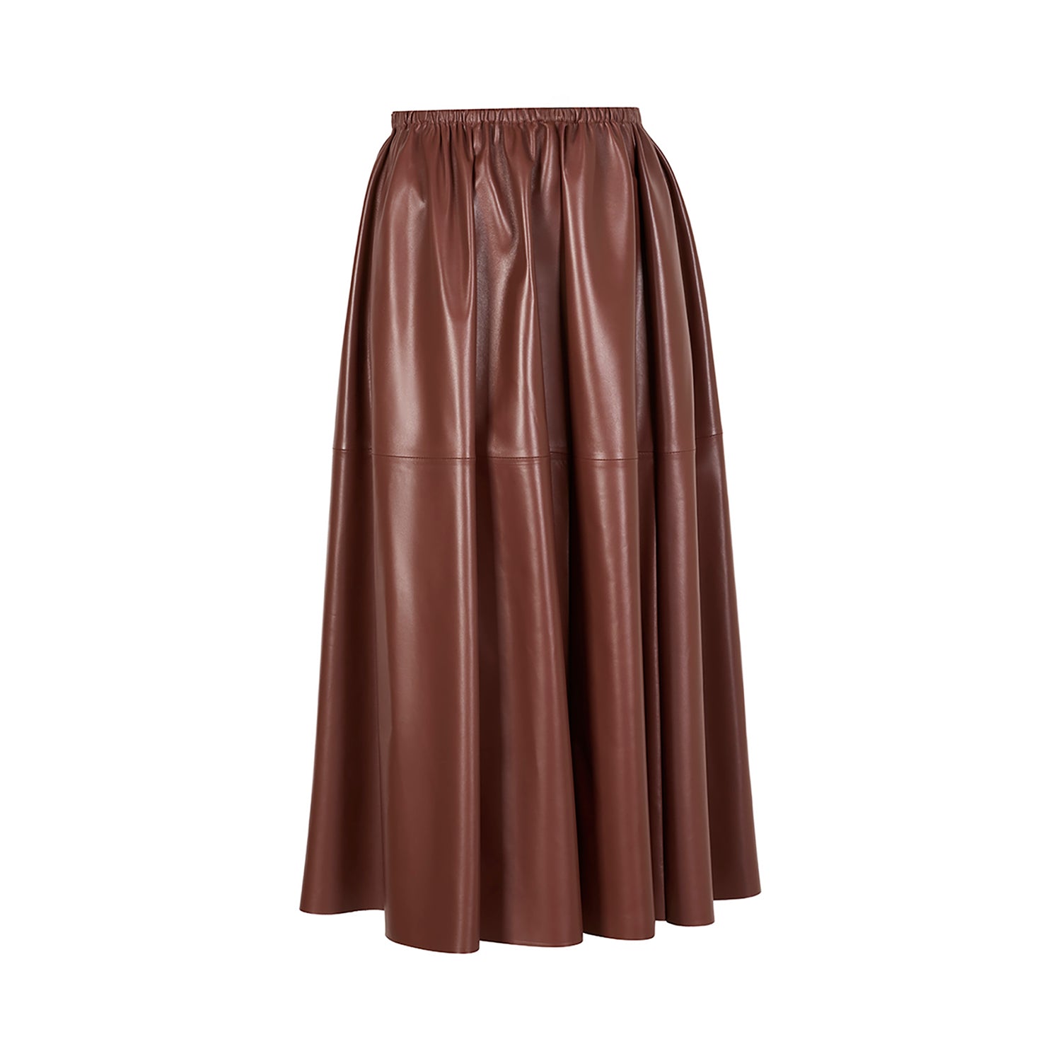 Desa 1972 - Gonna a ruota nut brown