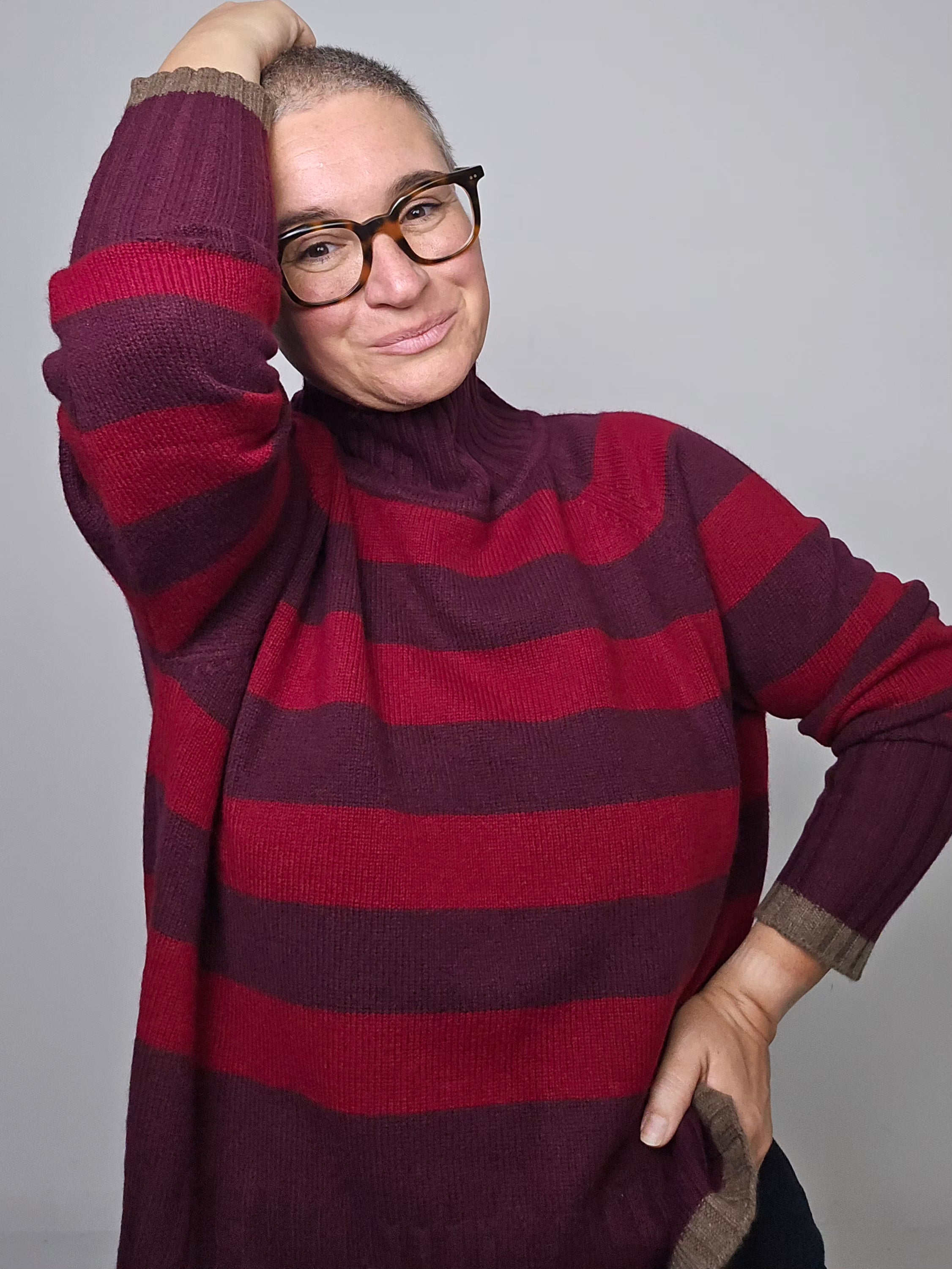 Be You - Maglia cashmere turtle neck