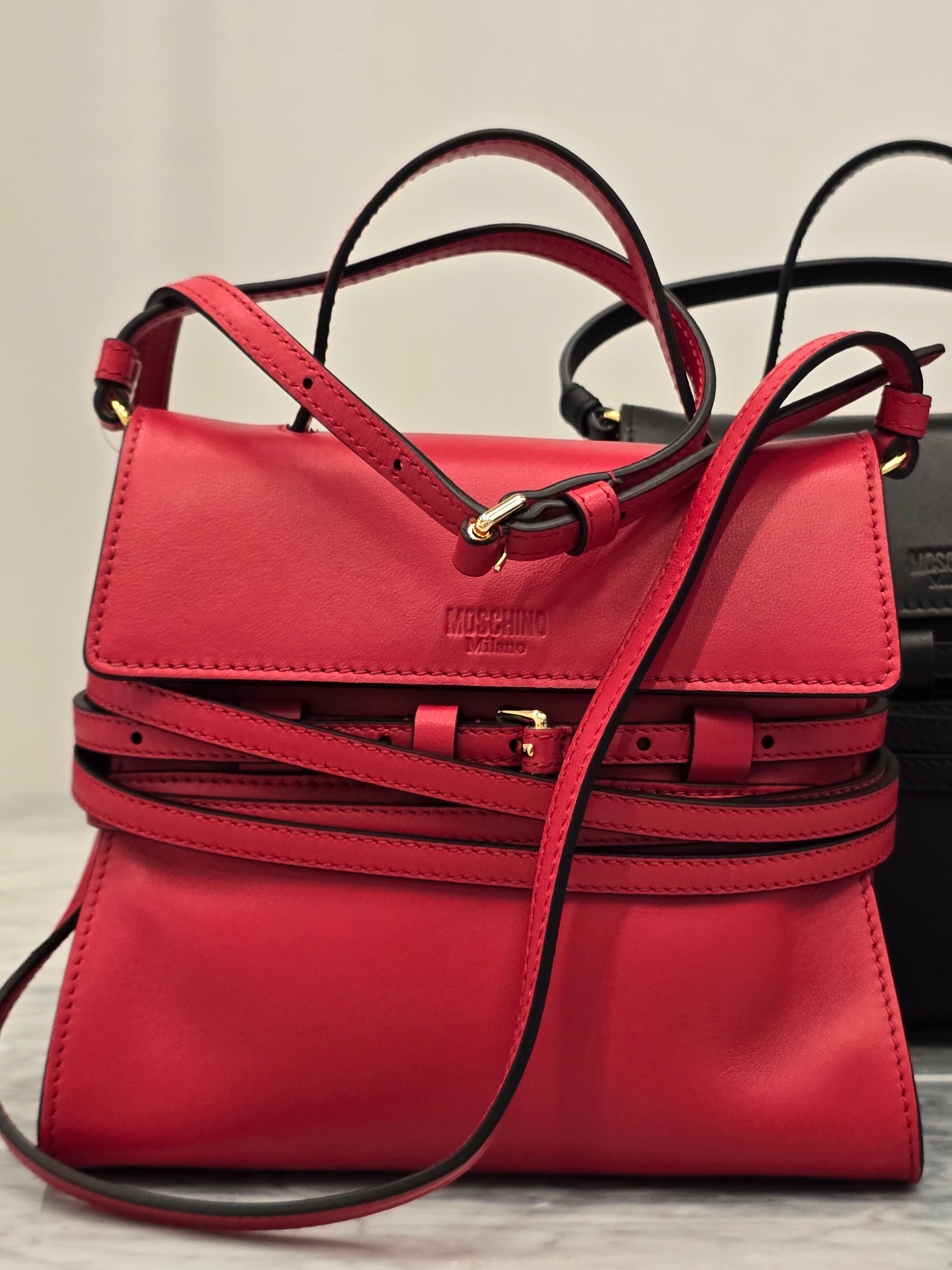 Moschino - Borsa tracolla piccola rossa