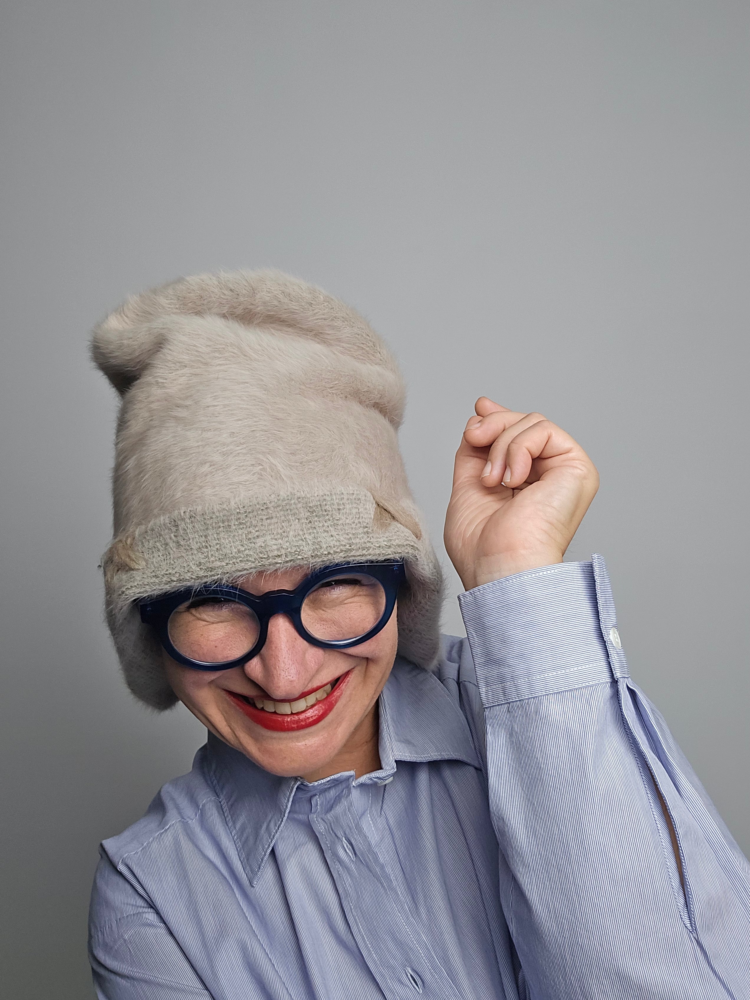Yesey - Cappello "Hoody" beige