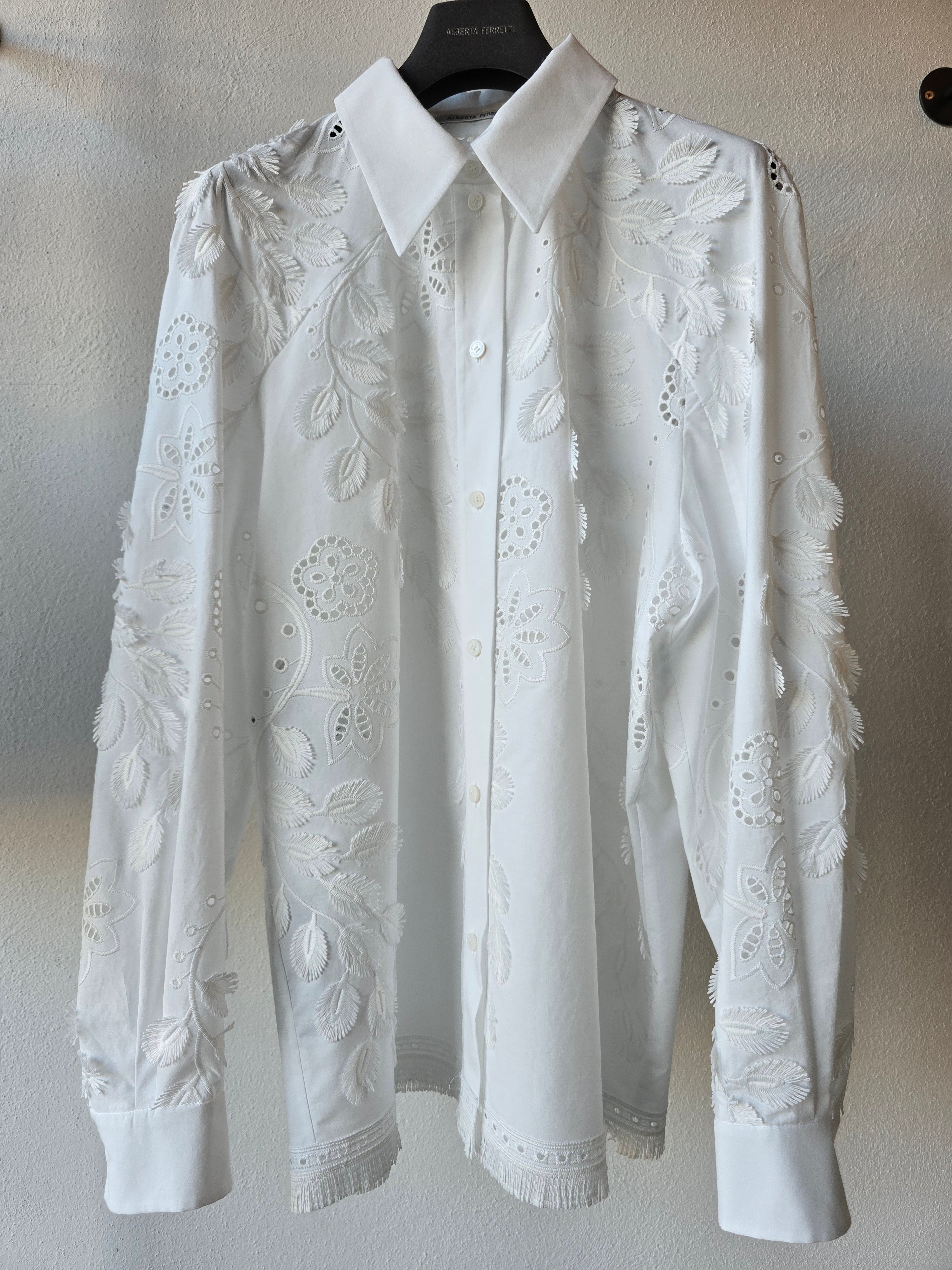 Alberta Ferretti - Camicia in Sangallo