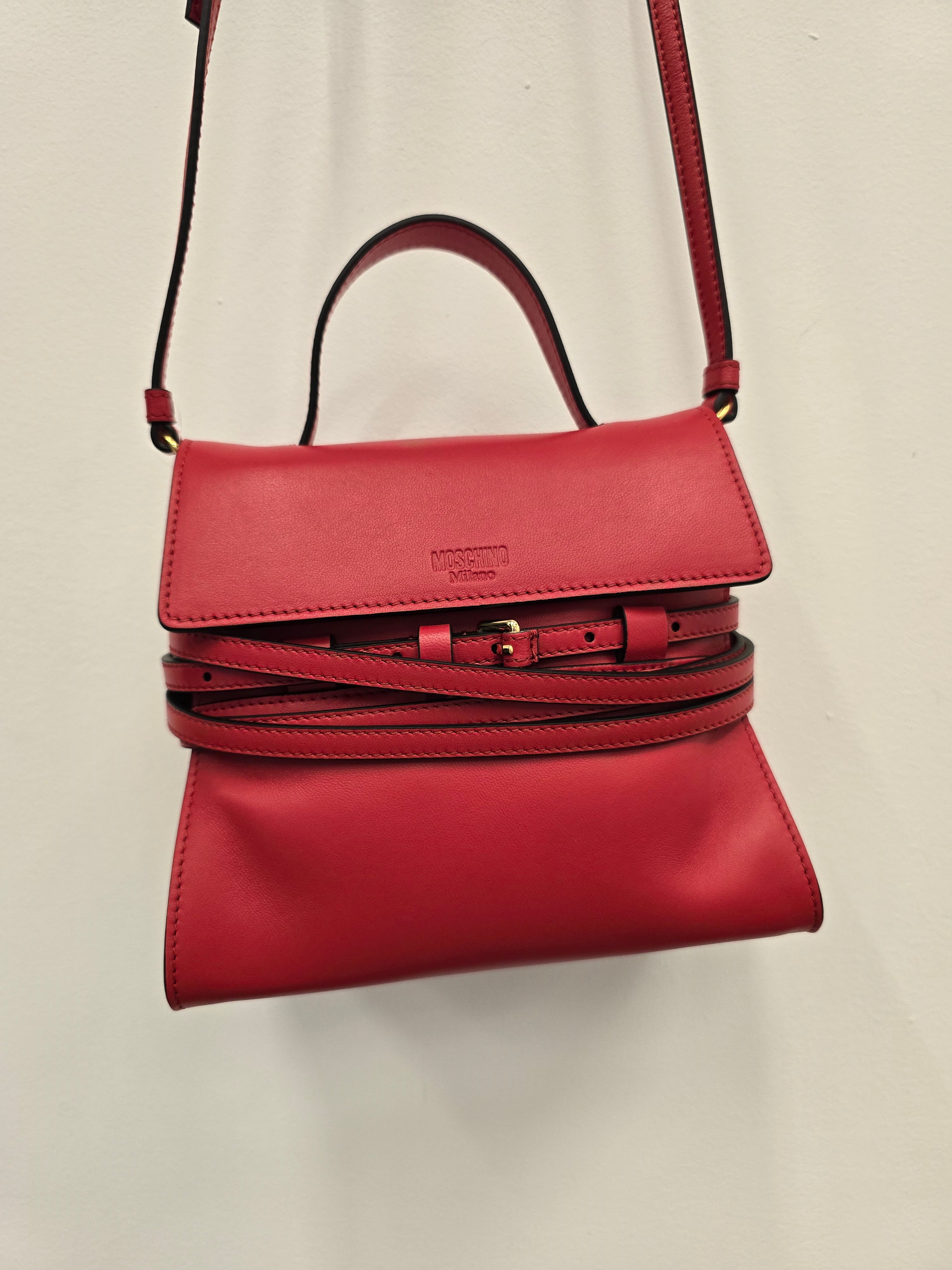 Moschino - Borsa tracolla piccola rossa