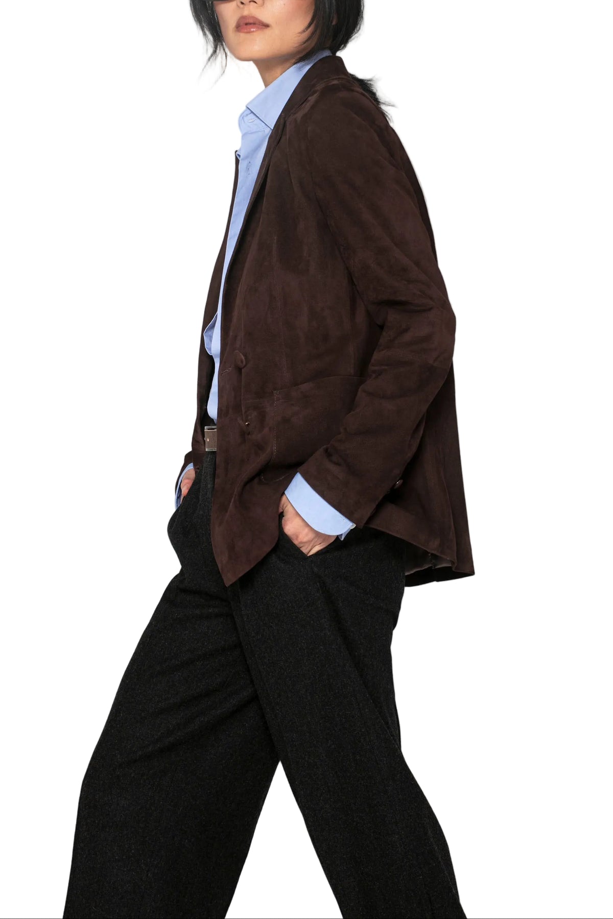 Desa 1972 - Blazer dark roast doppiopetto