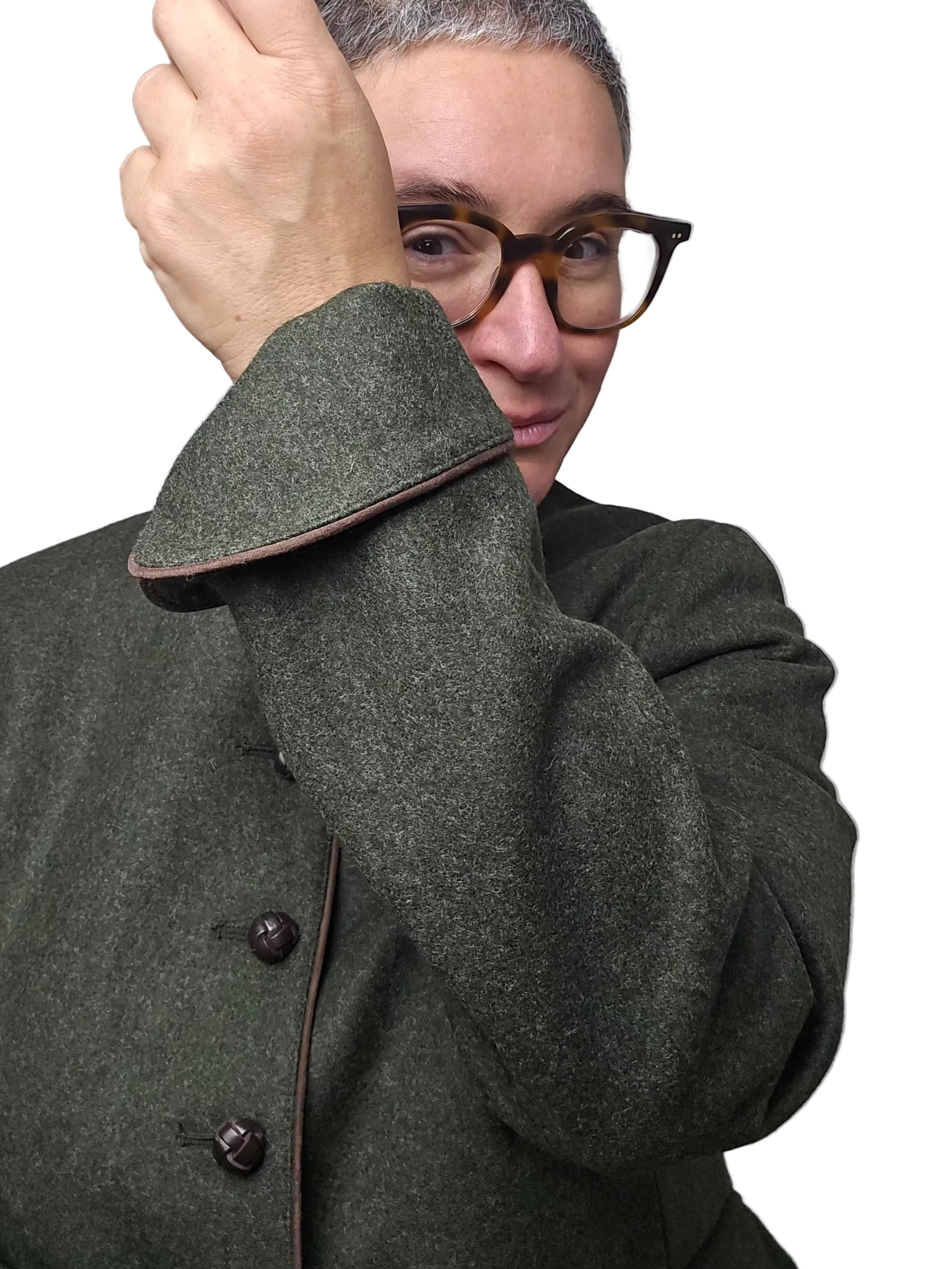 Schneiders - Short Jacket "Mia" Loden green