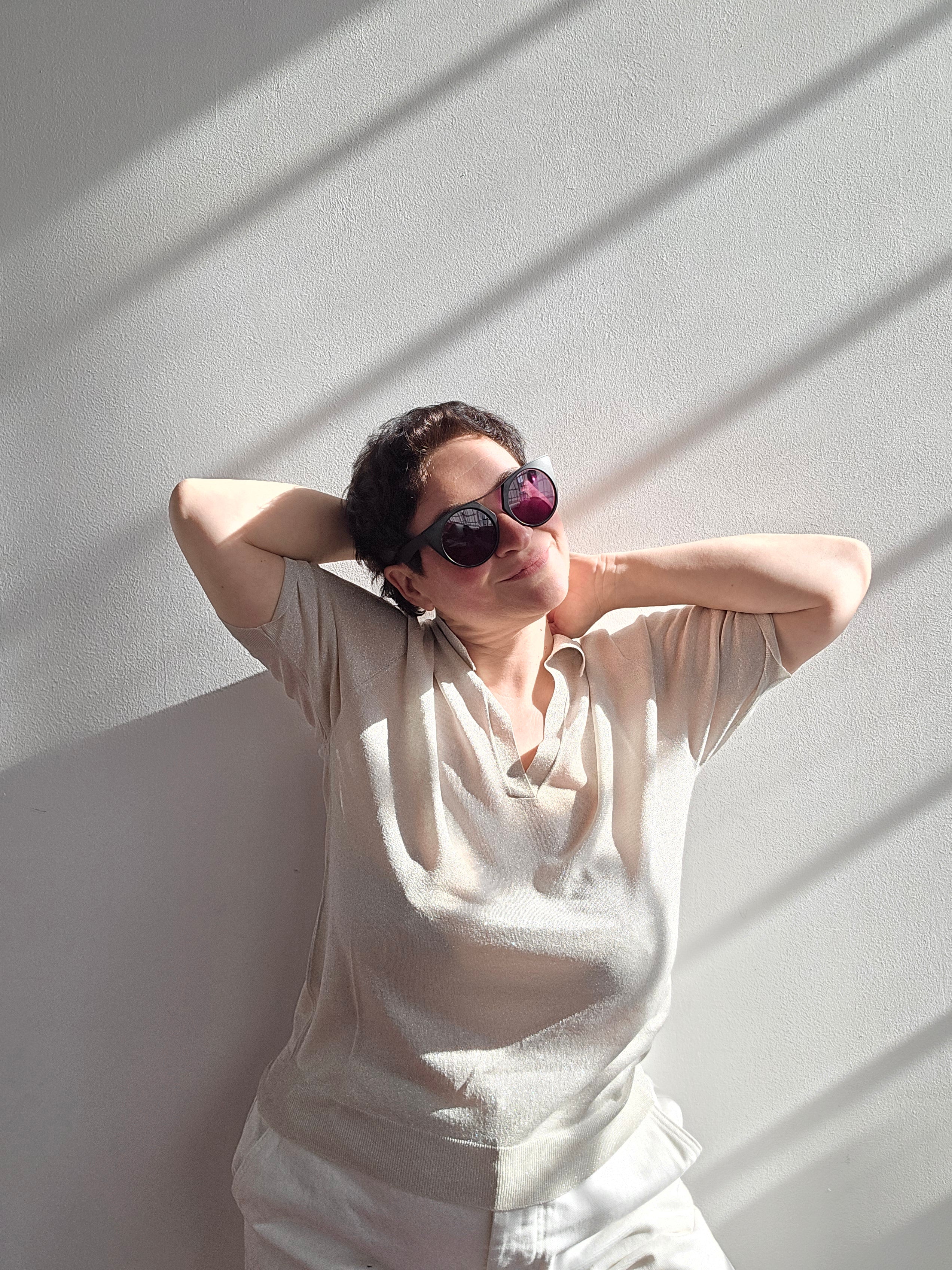 Be You - Polo in lurex shine