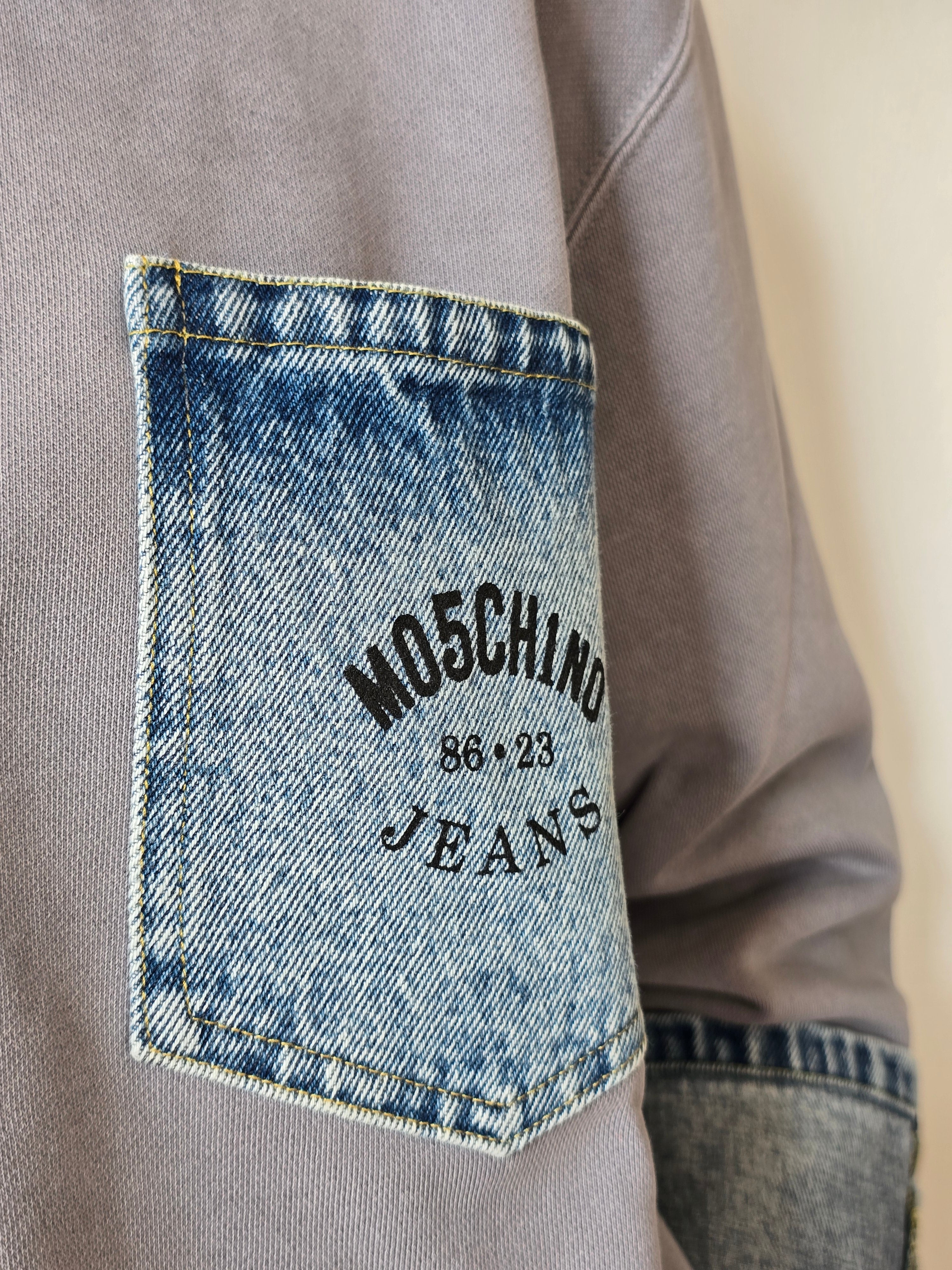 Moschino Jeans - Felpa grigia