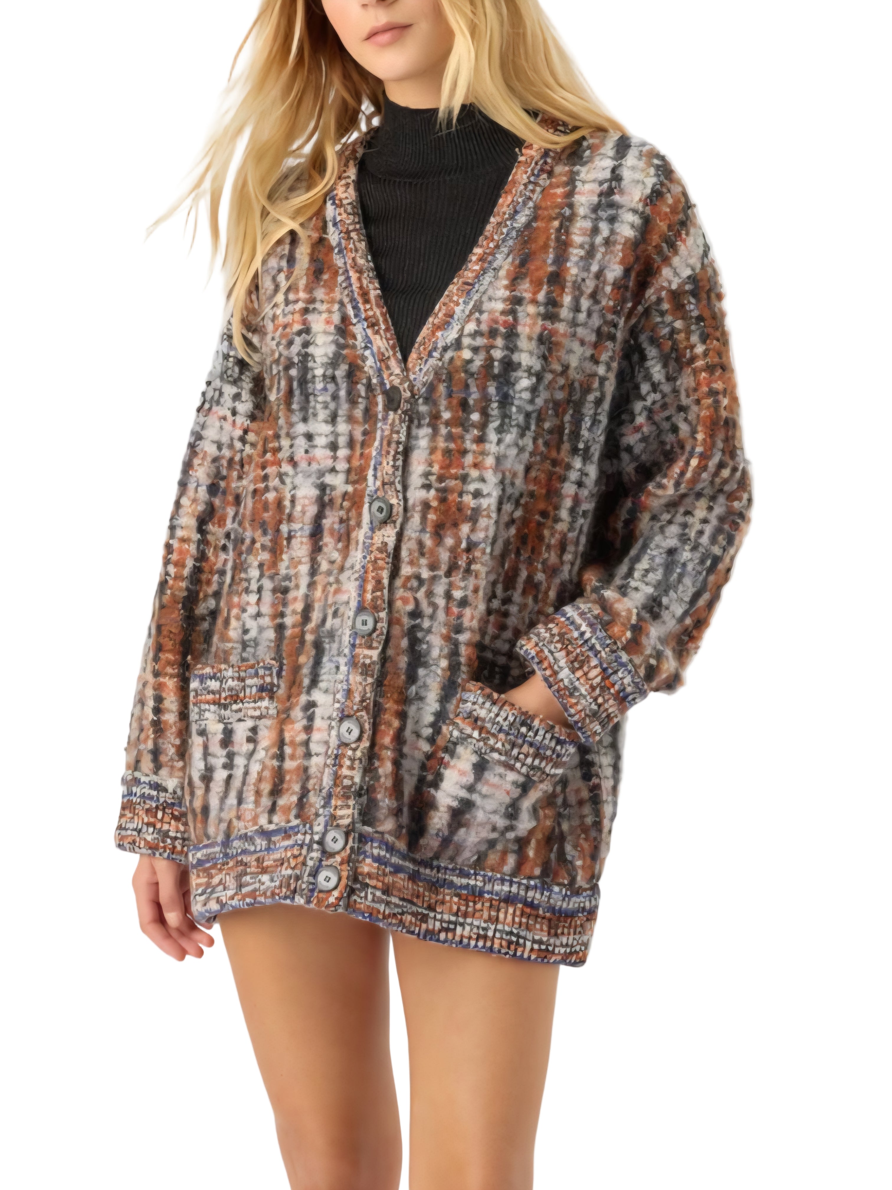 Missoni - Maxi cardigan multicolor