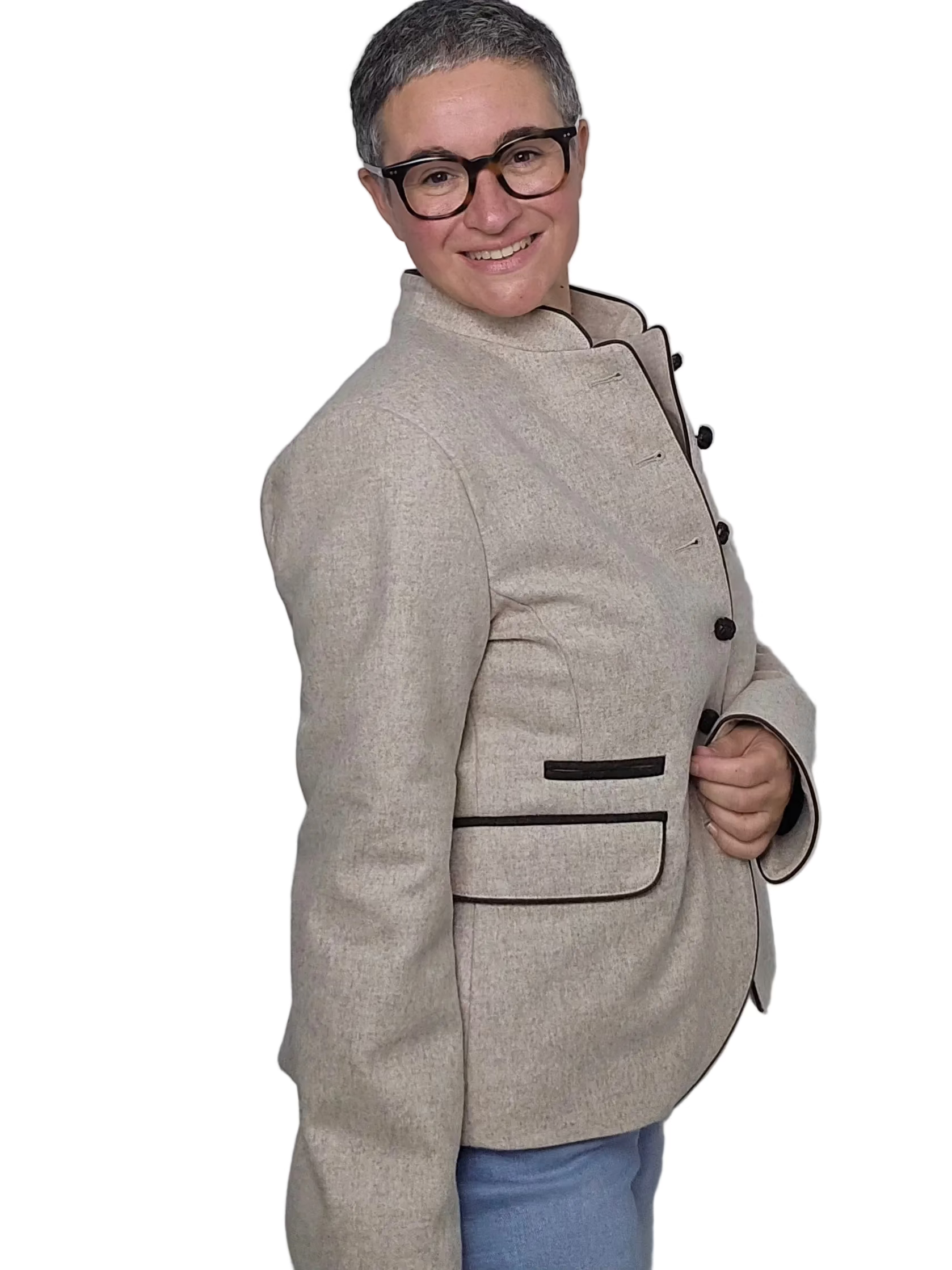 Schneiders - Short Jacket "Mia" Loden almond