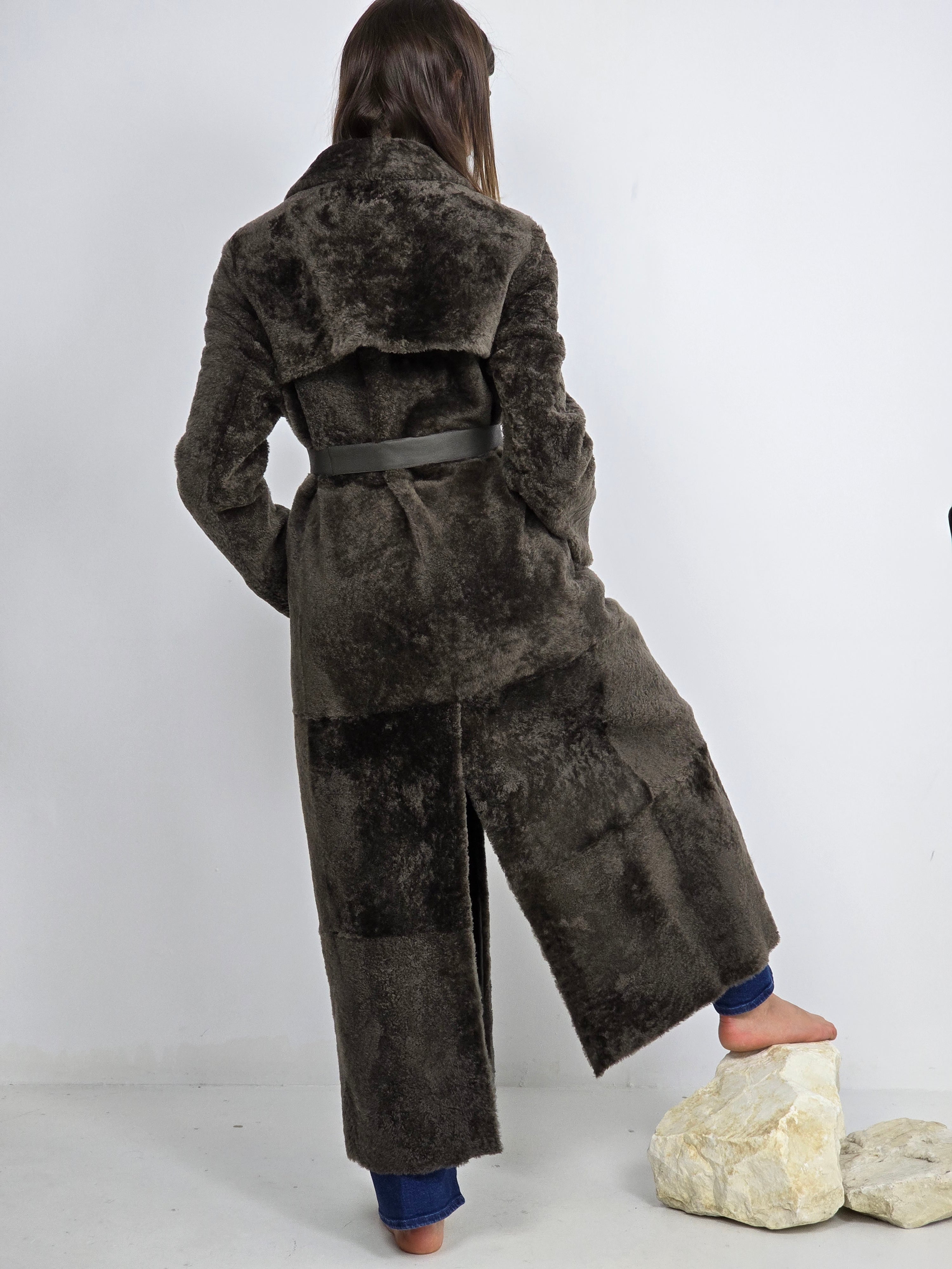 Blancha - Trench coat argilla