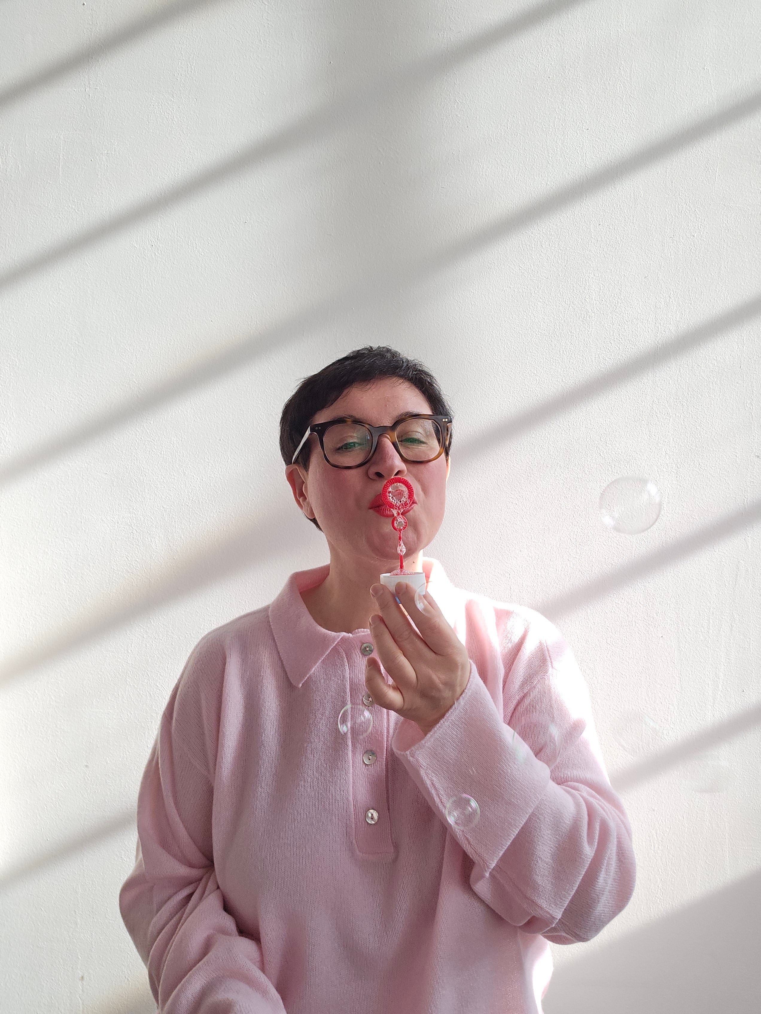 Be You - Polo "Benedicta" glossy rose