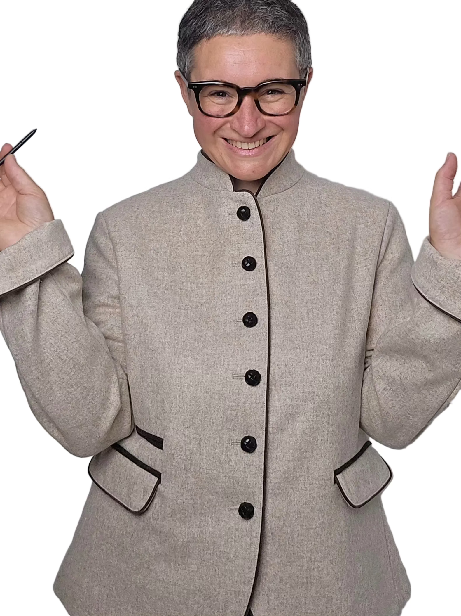 Schneiders - Short Jacket "Mia" Loden almond