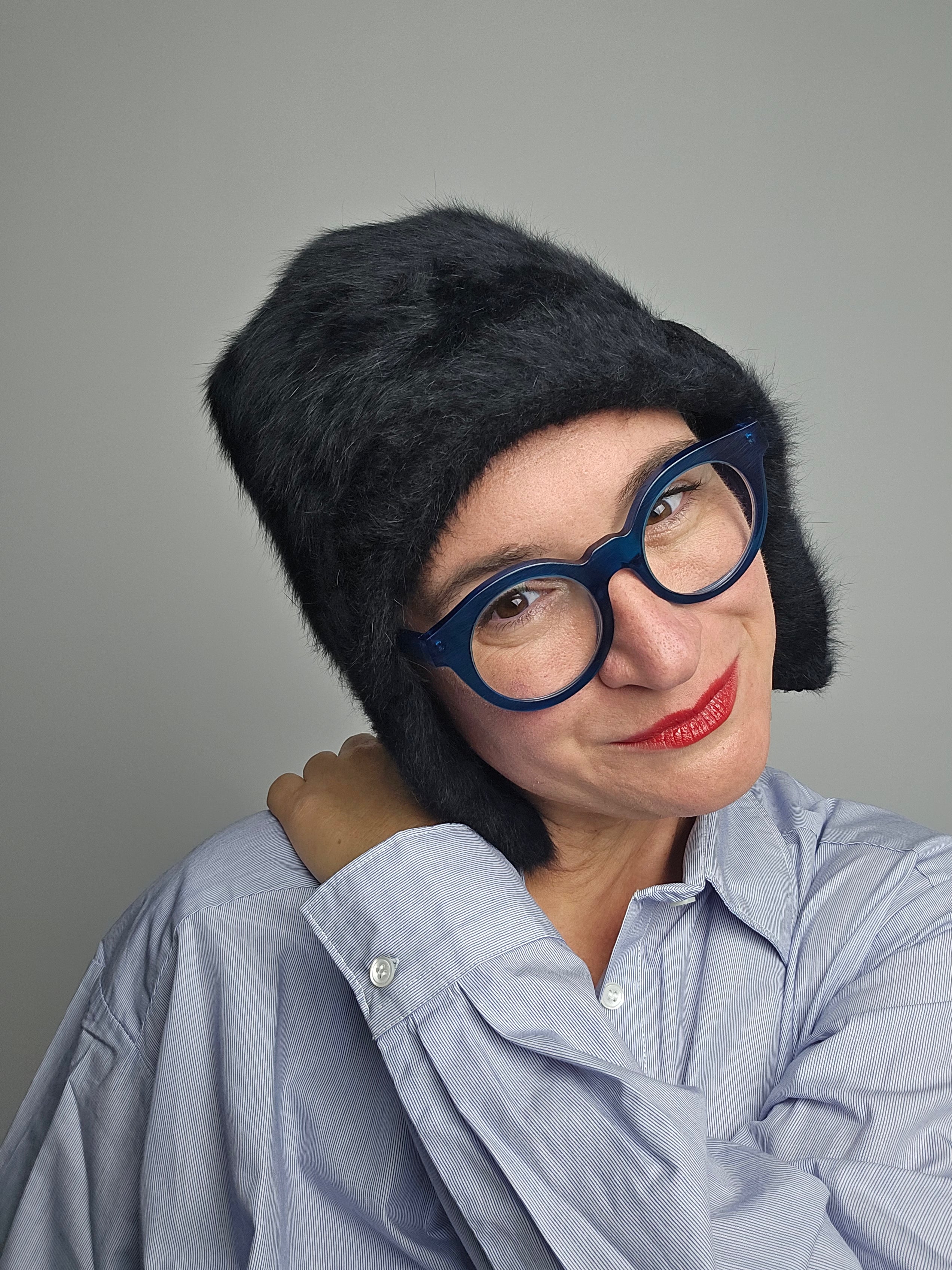 Yesey - Cappello "Hoody" nero