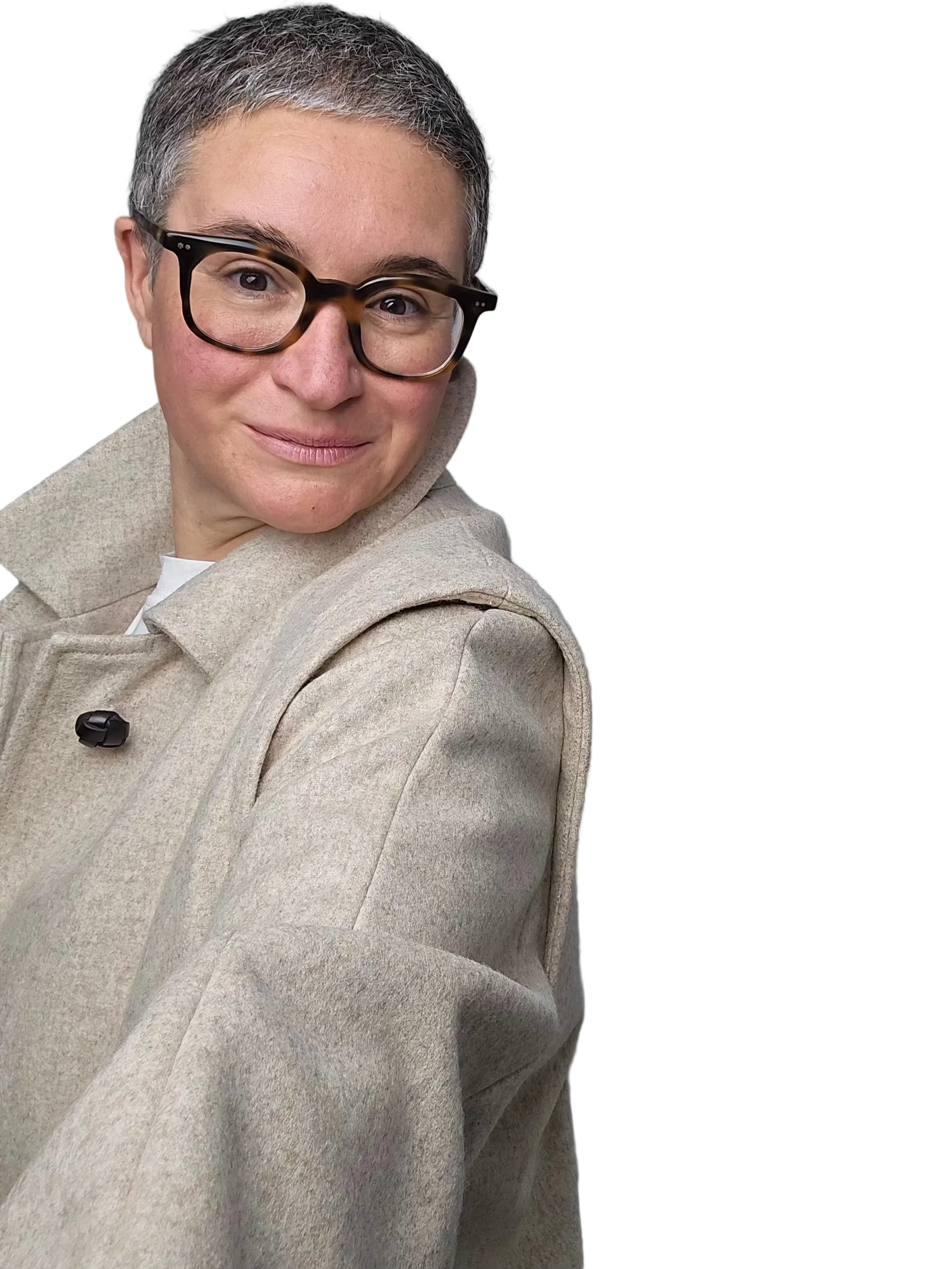 Schneiders - Cappotto lungo "Lena" almond