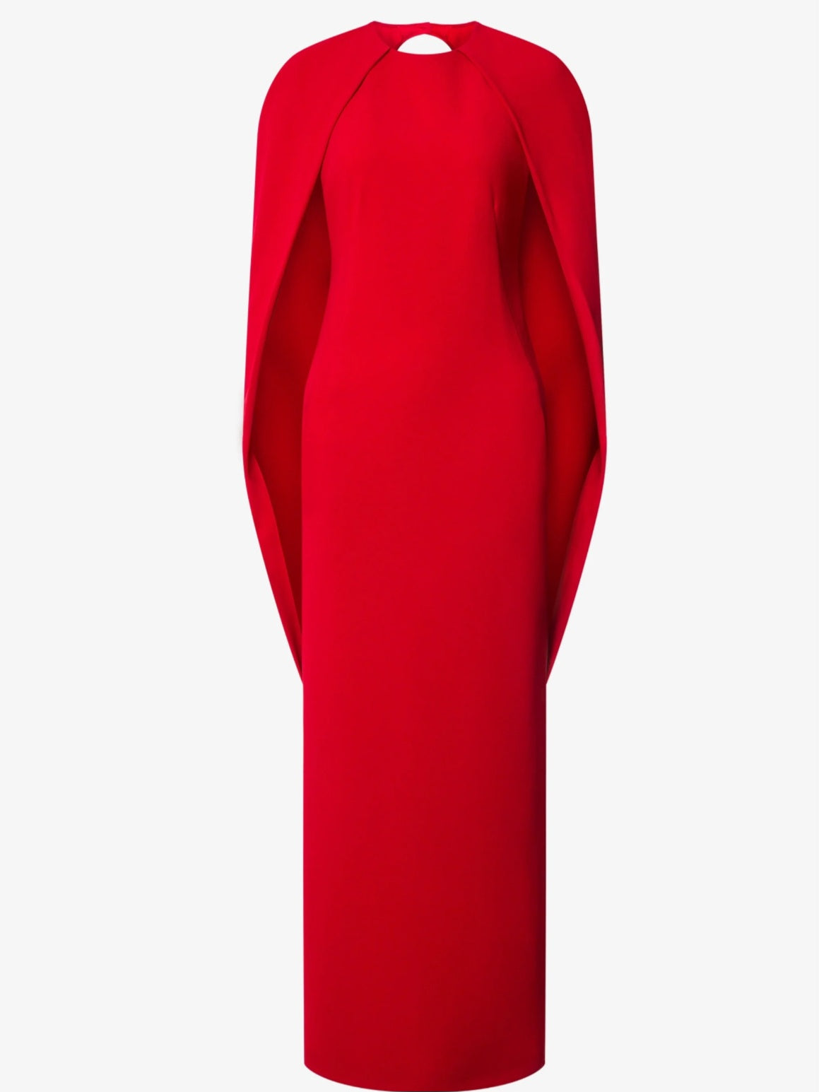 Alberta Ferretti - Abito lungo rosso schiena nuda