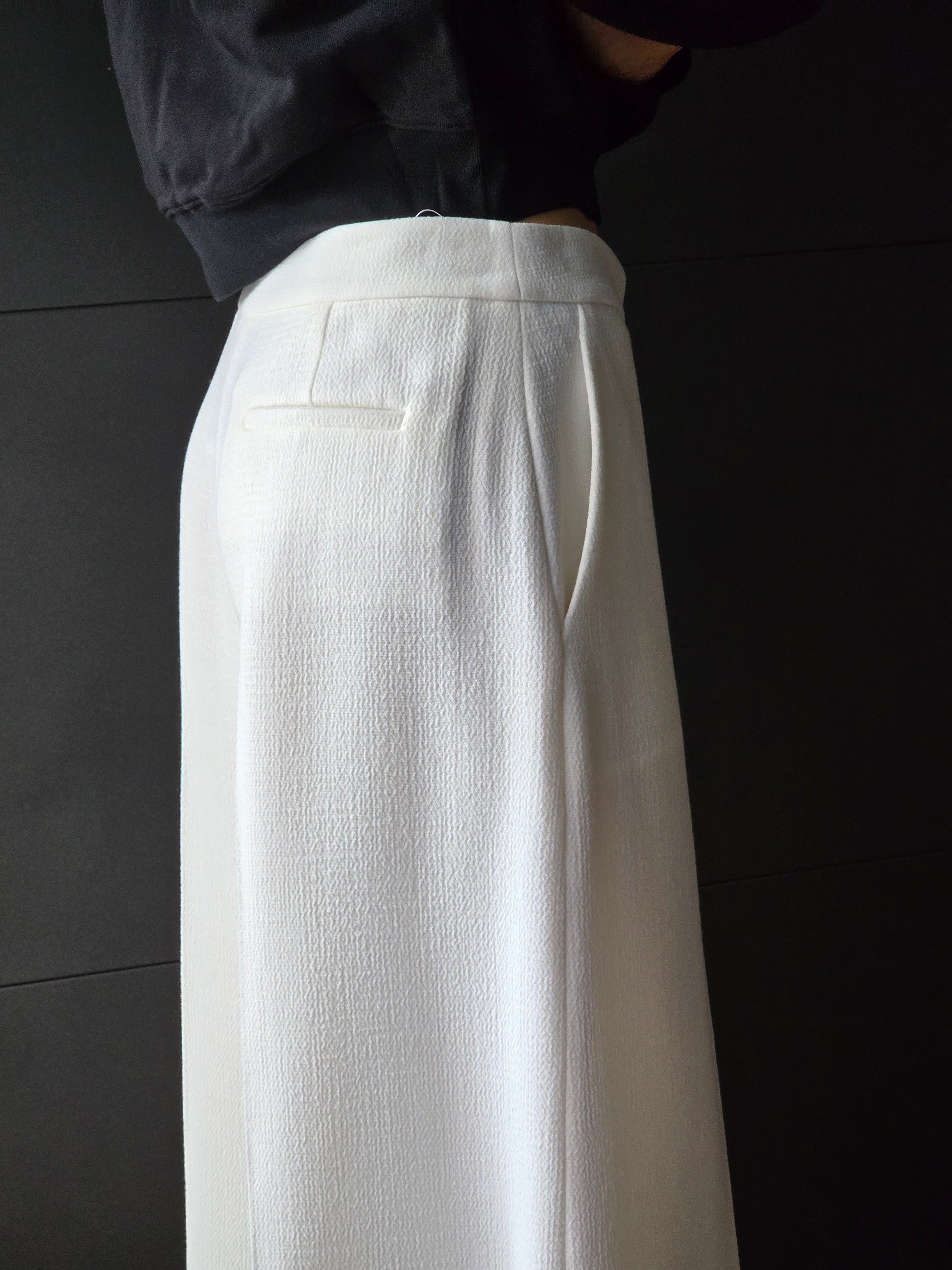 Moschino - Pantalone bianco puro