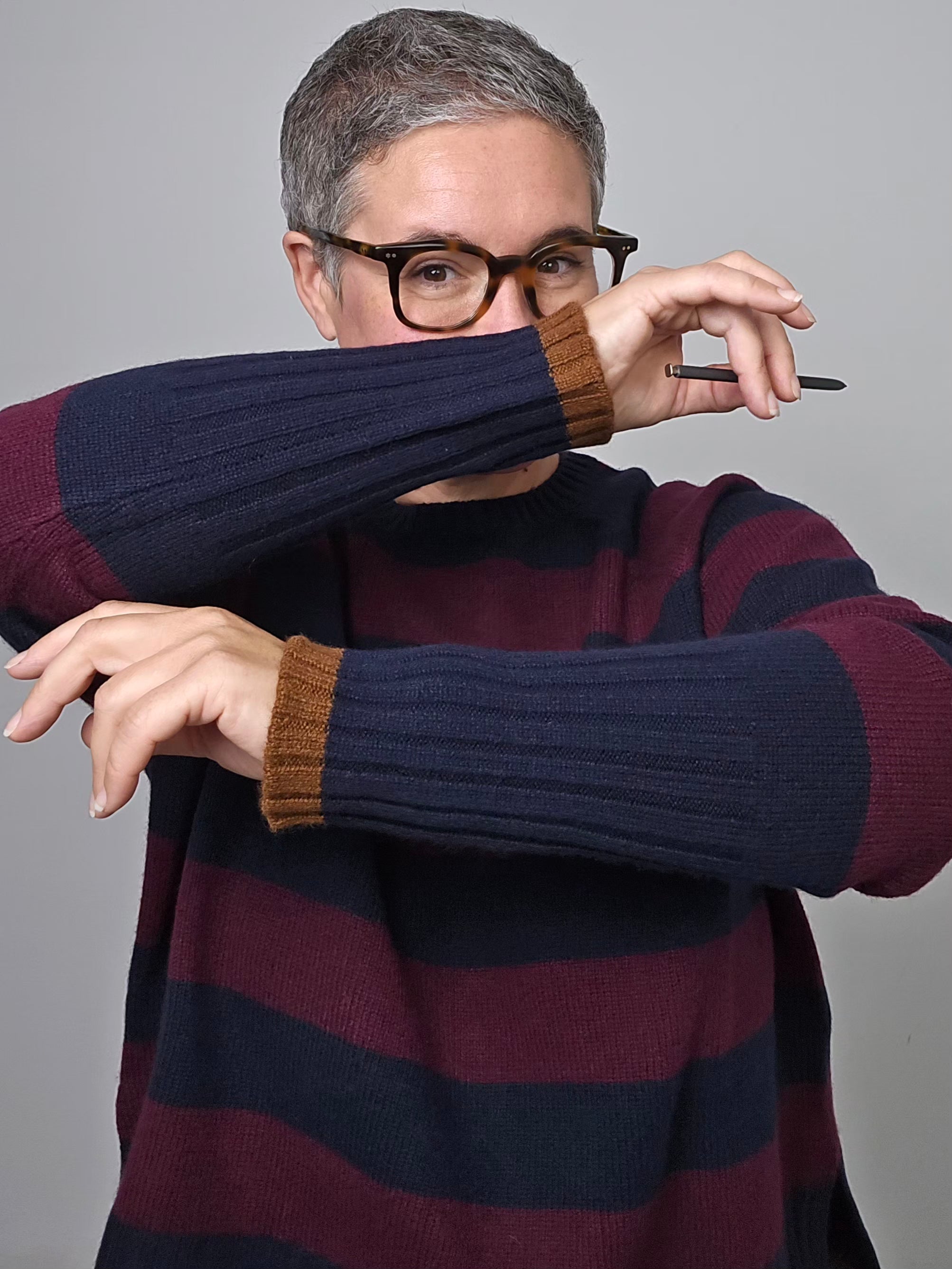 Be You - Maglia in cashmere girocollo
