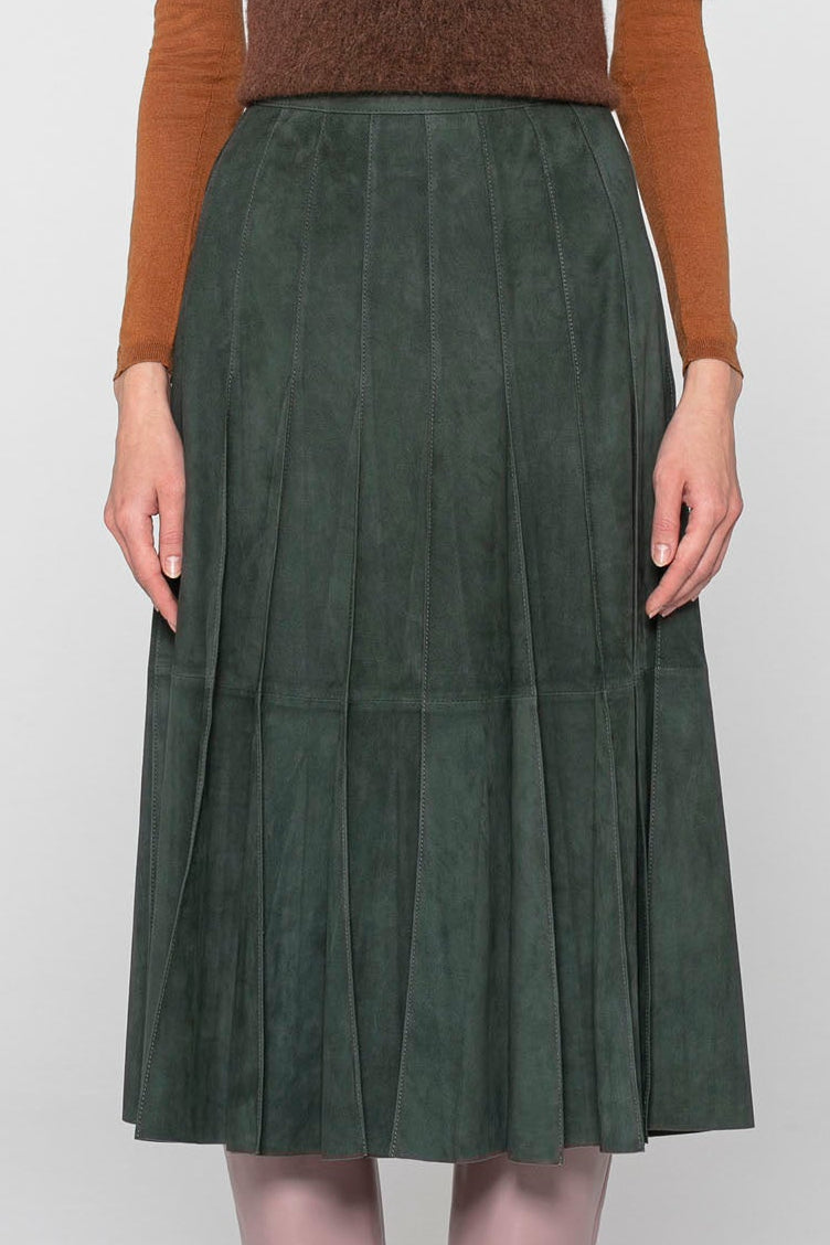 Desa 1972 - Gonna in suede forest