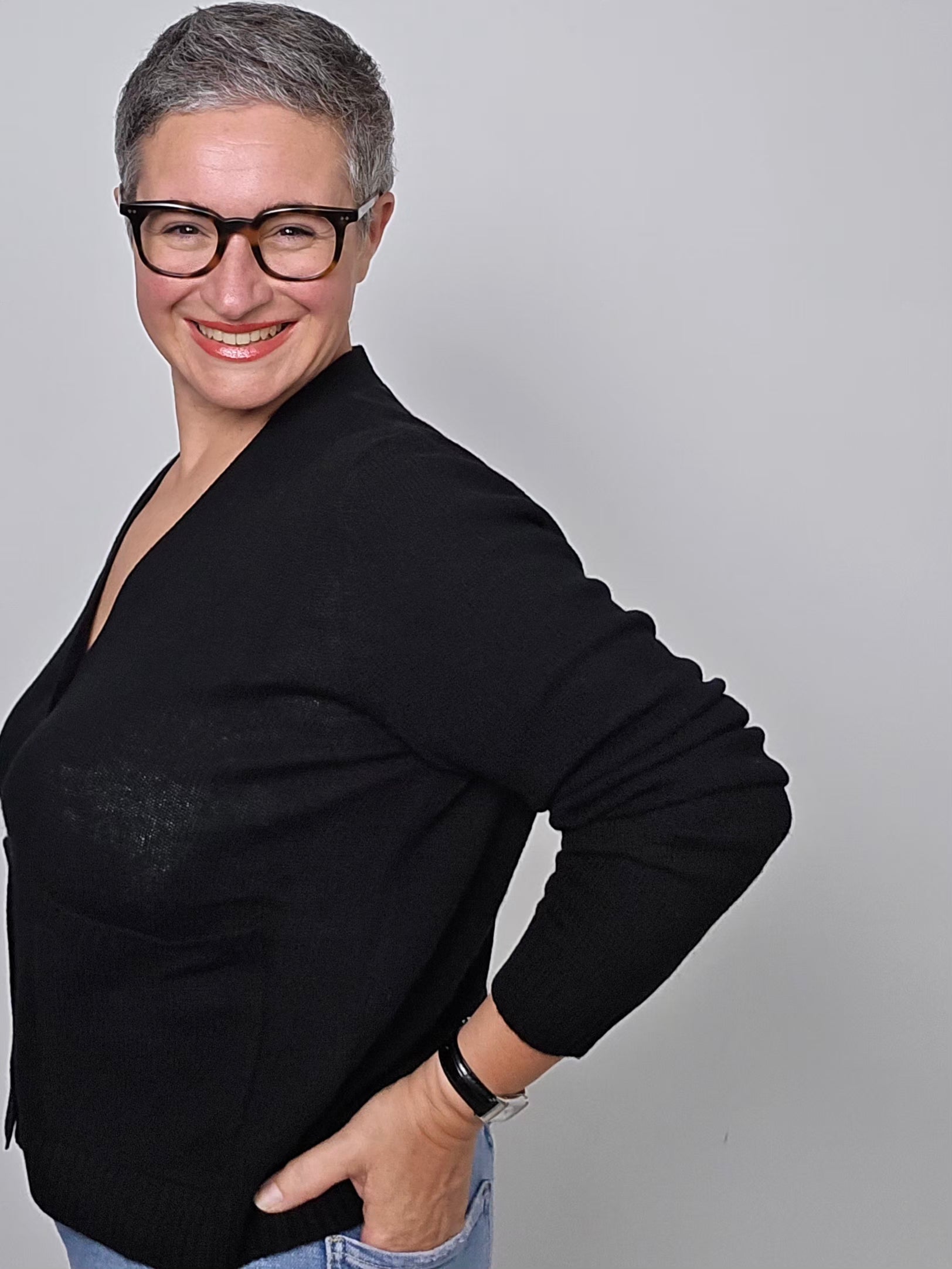 Be You - Cardigan cashmere black