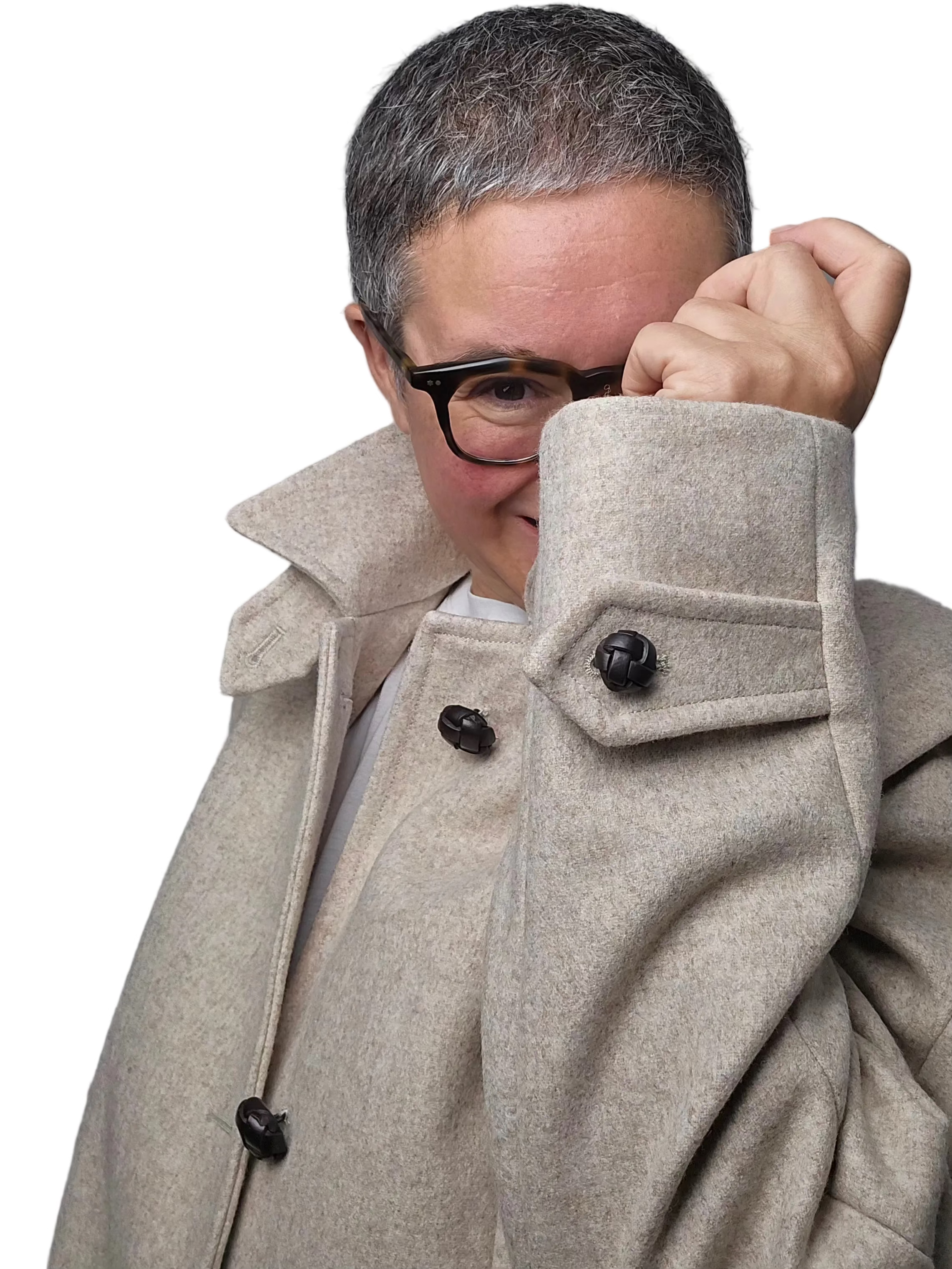 Schneiders - Cappotto lungo "Lena" almond