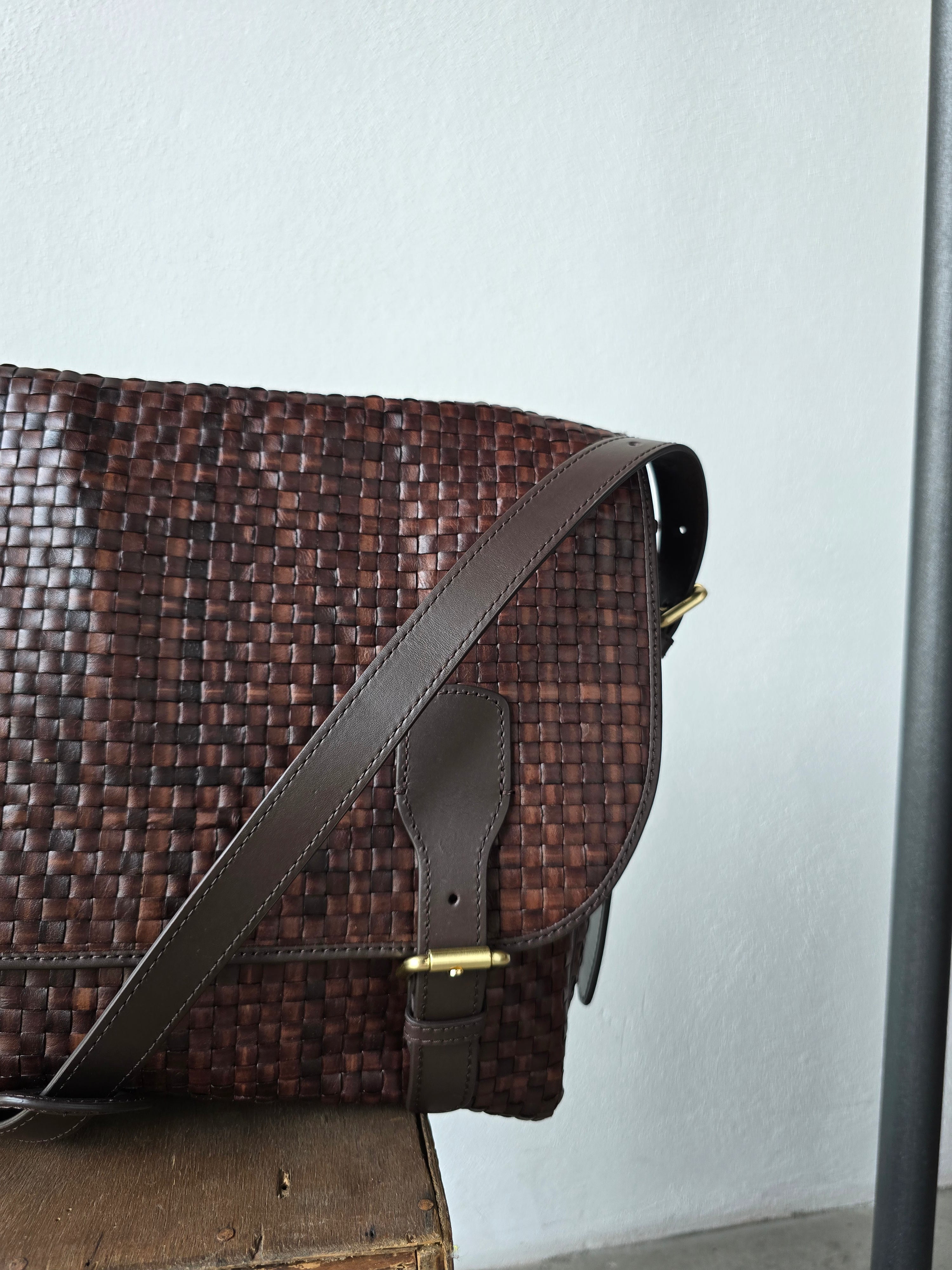 Ibeliv - Borsa in pelle "Arty" choco