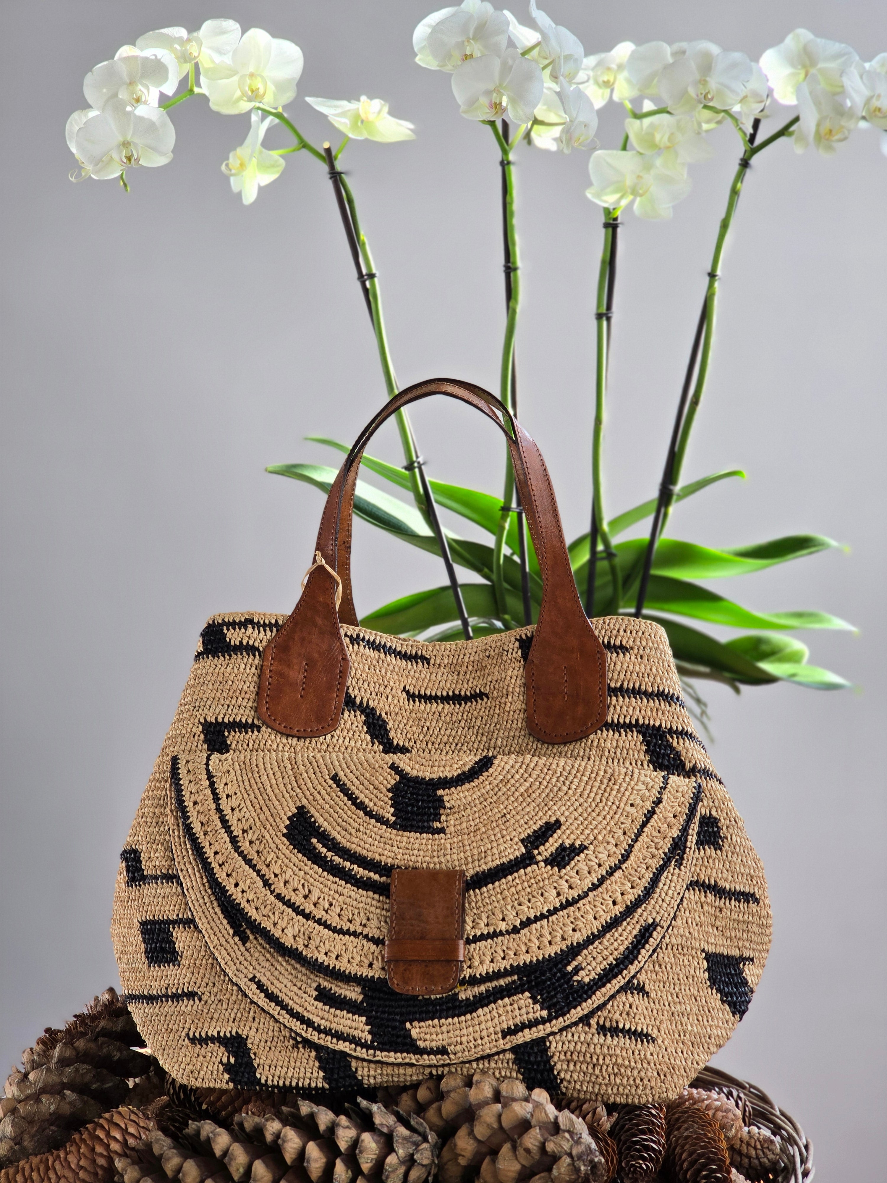 Ibeliv - Borsa "Laza II" colore zebra