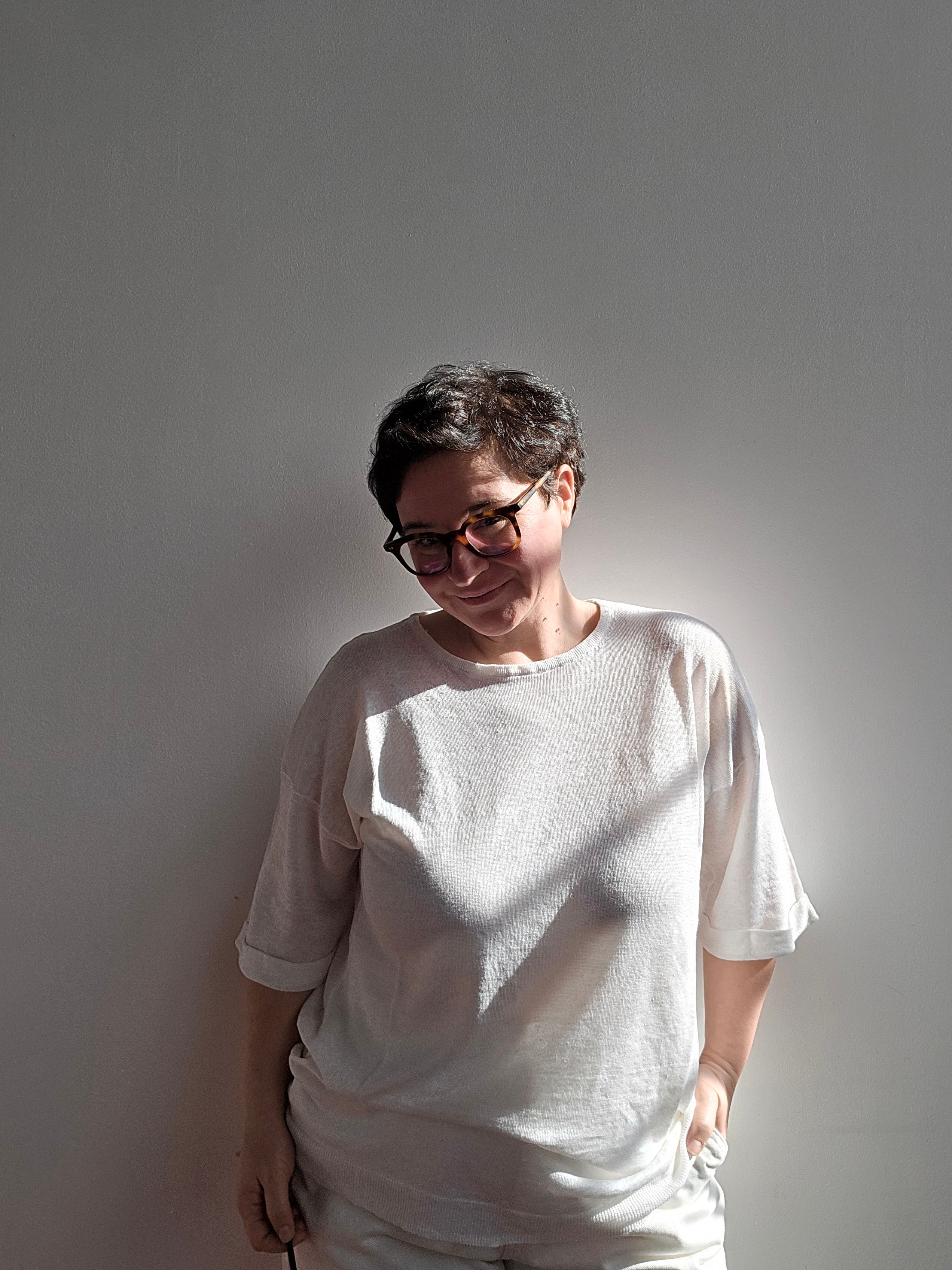 Be You - Maglia girocollo bianca