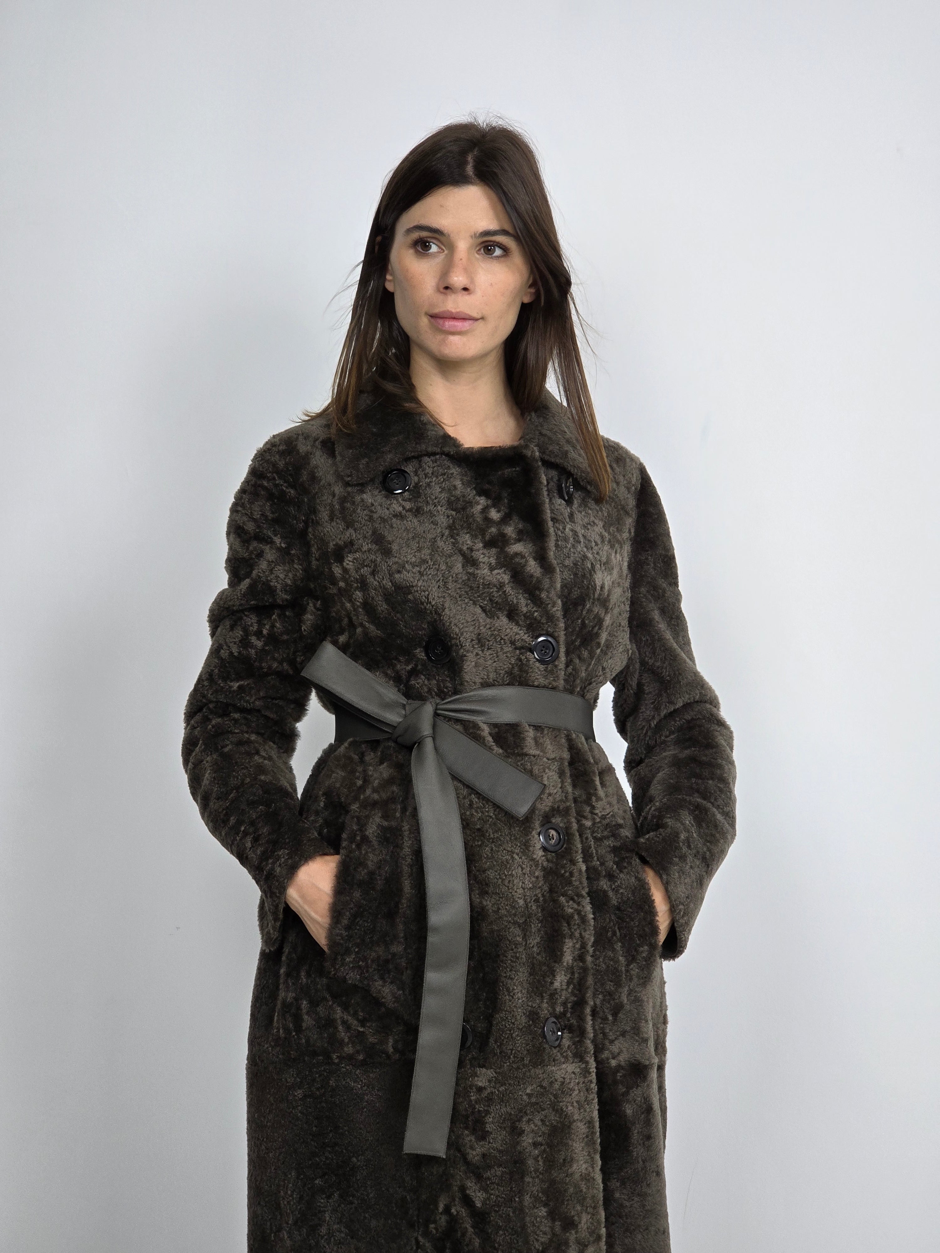 Blancha - Trench coat argilla