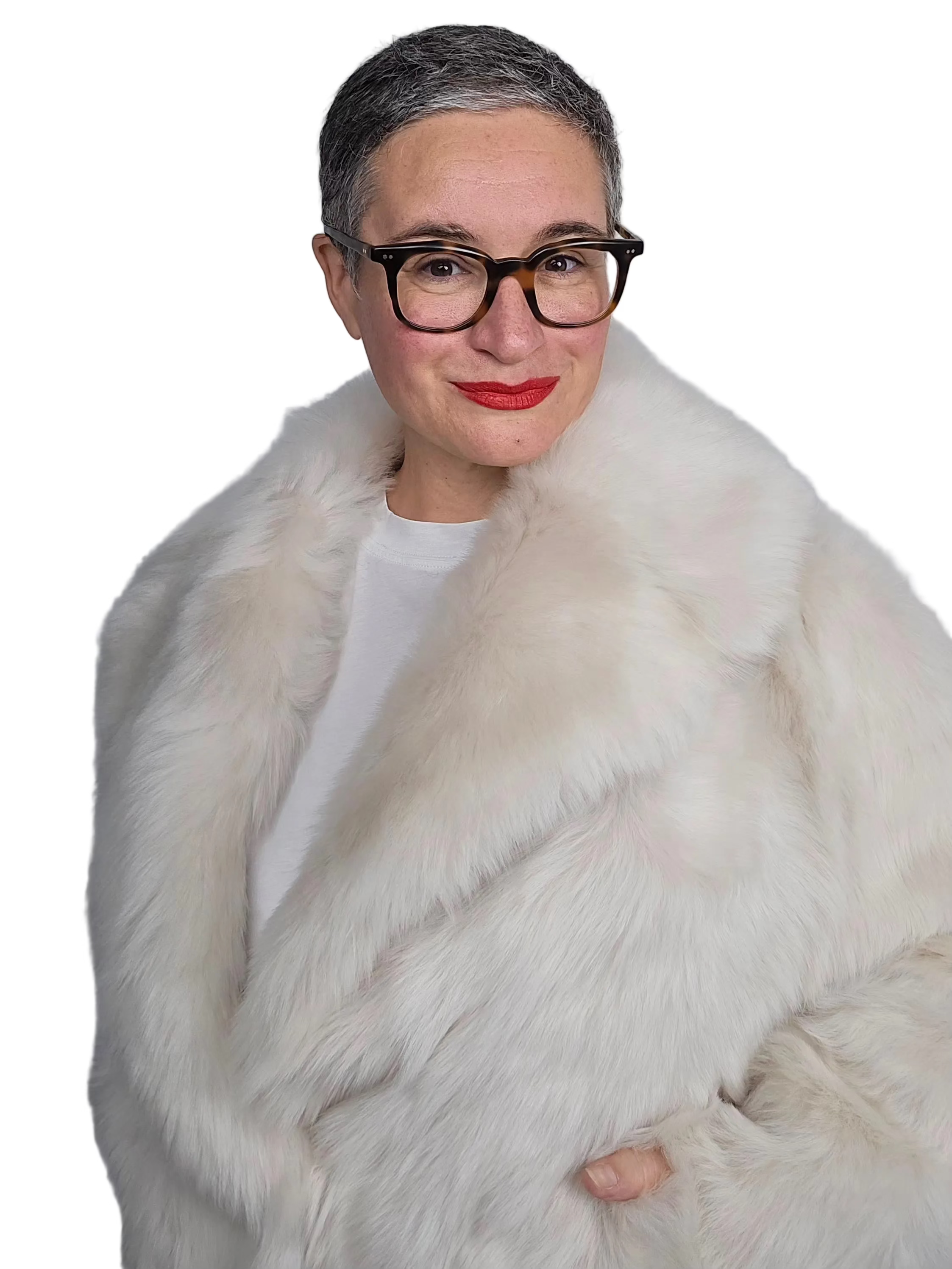 Blancha - Giacca burro Toscana shearling