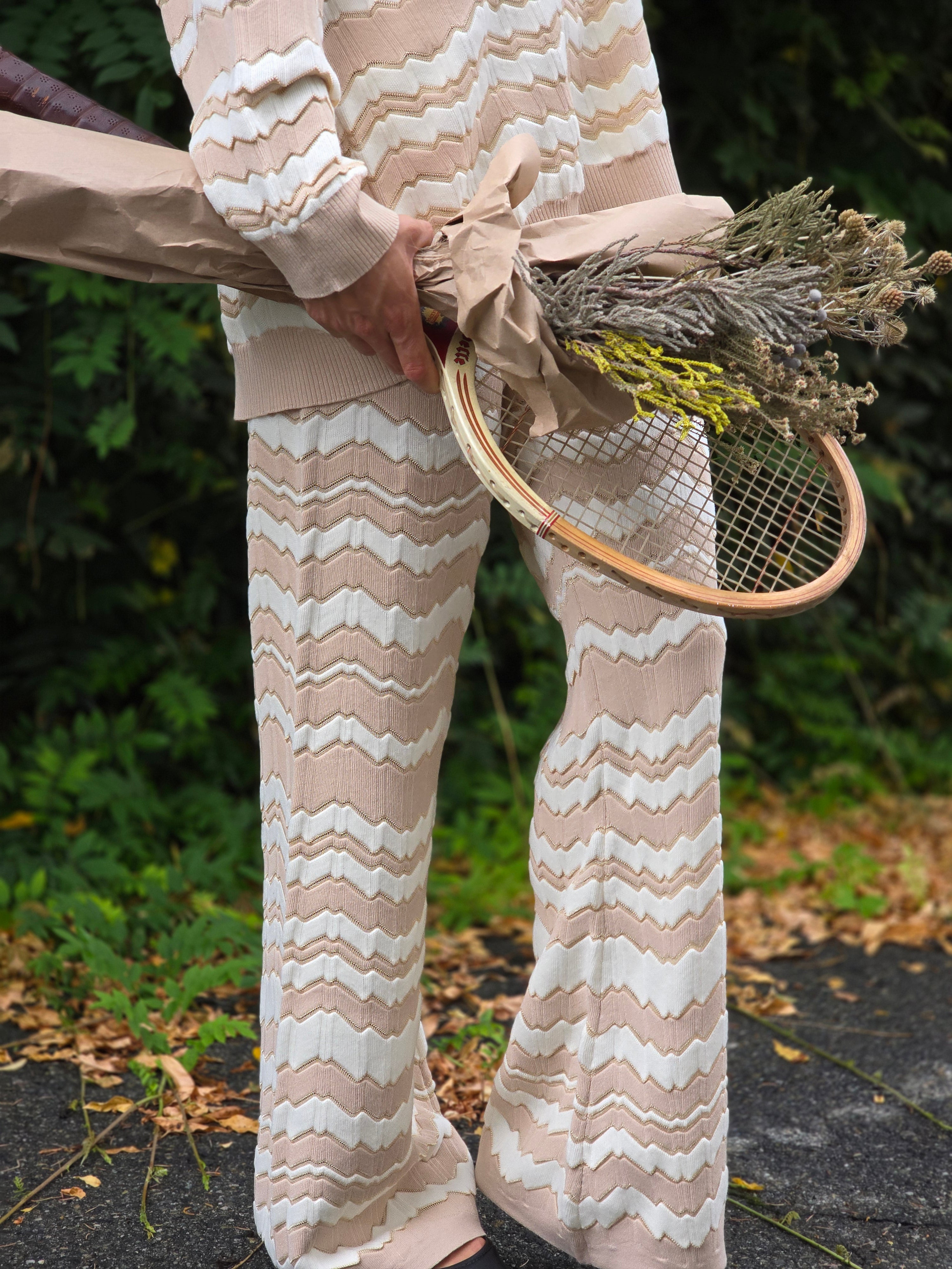 Missoni - Pantaloni creamy tones