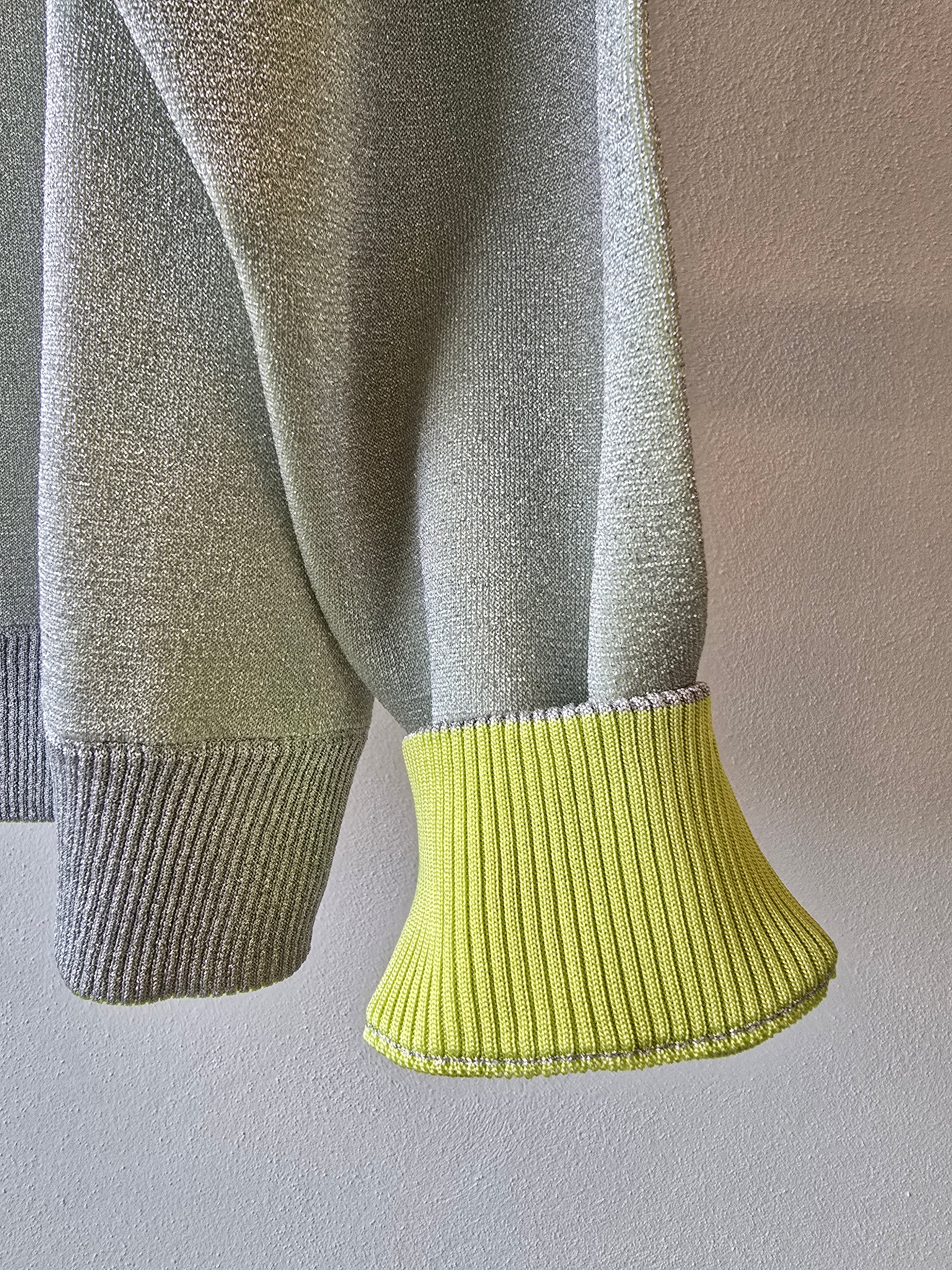 Missoni - Felpa con cappuccio, verde lime