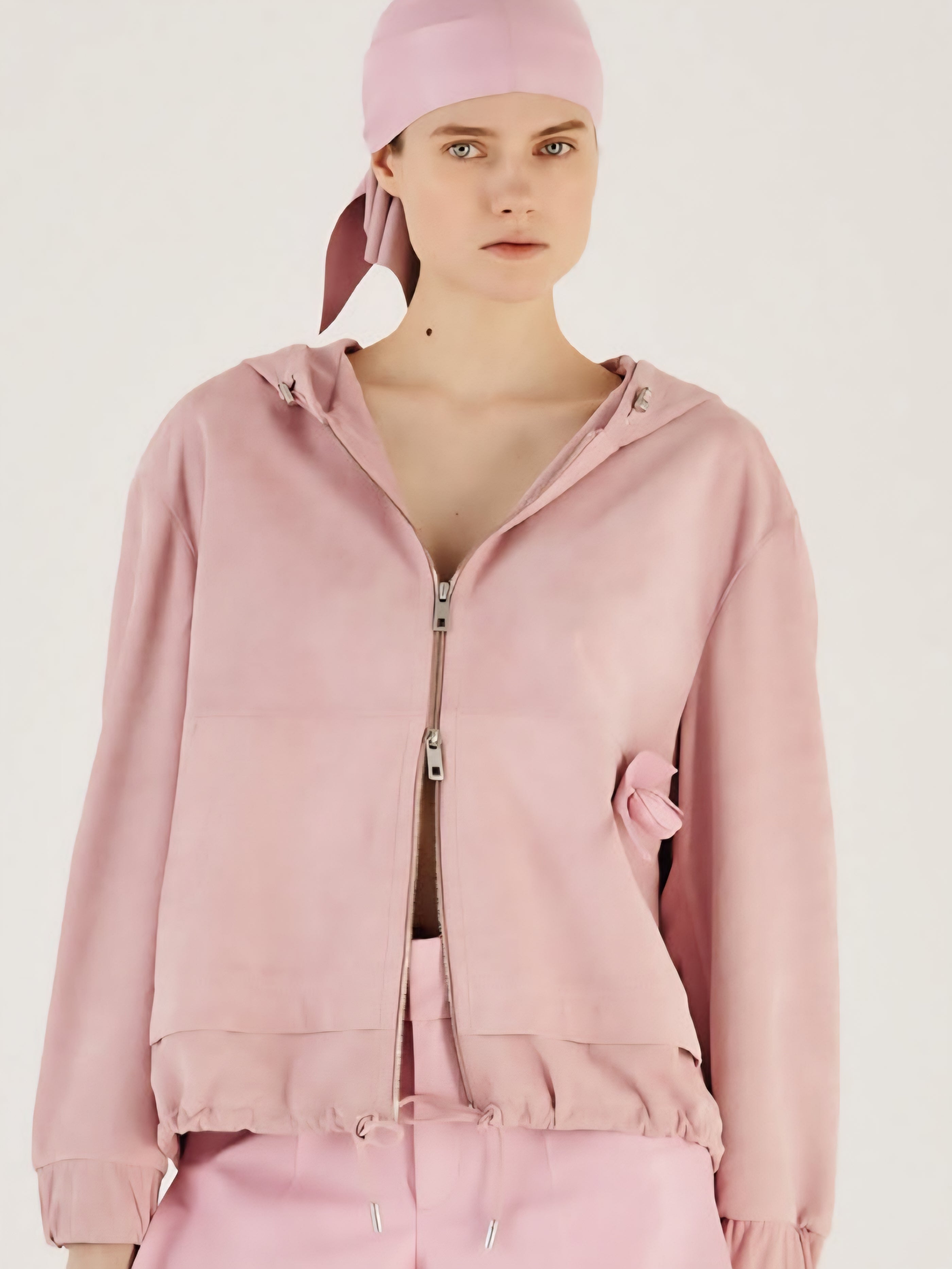 Desa 1972 - Giacca con cappuccio rosa