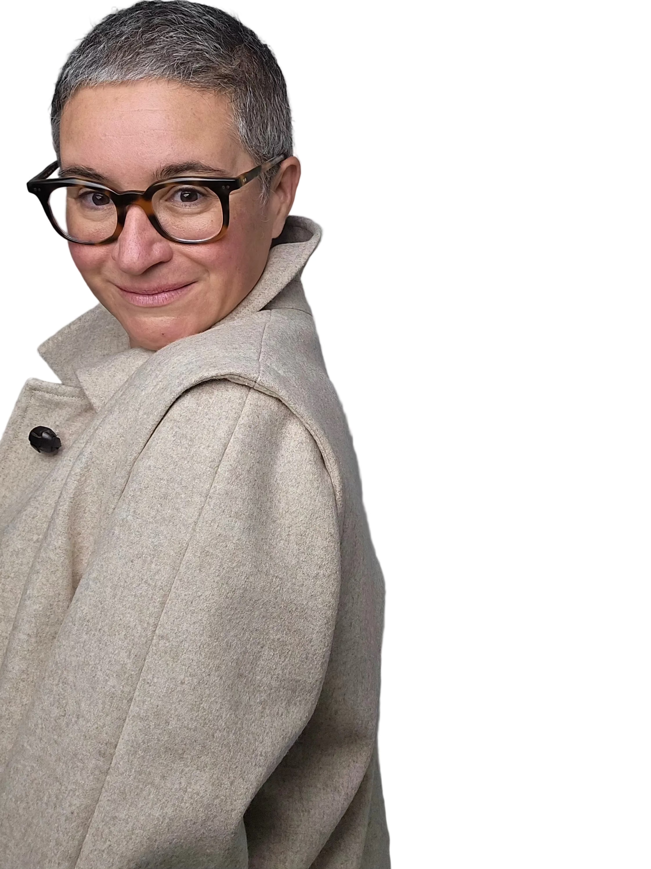 Schneiders - Cappotto lungo "Lena" almond