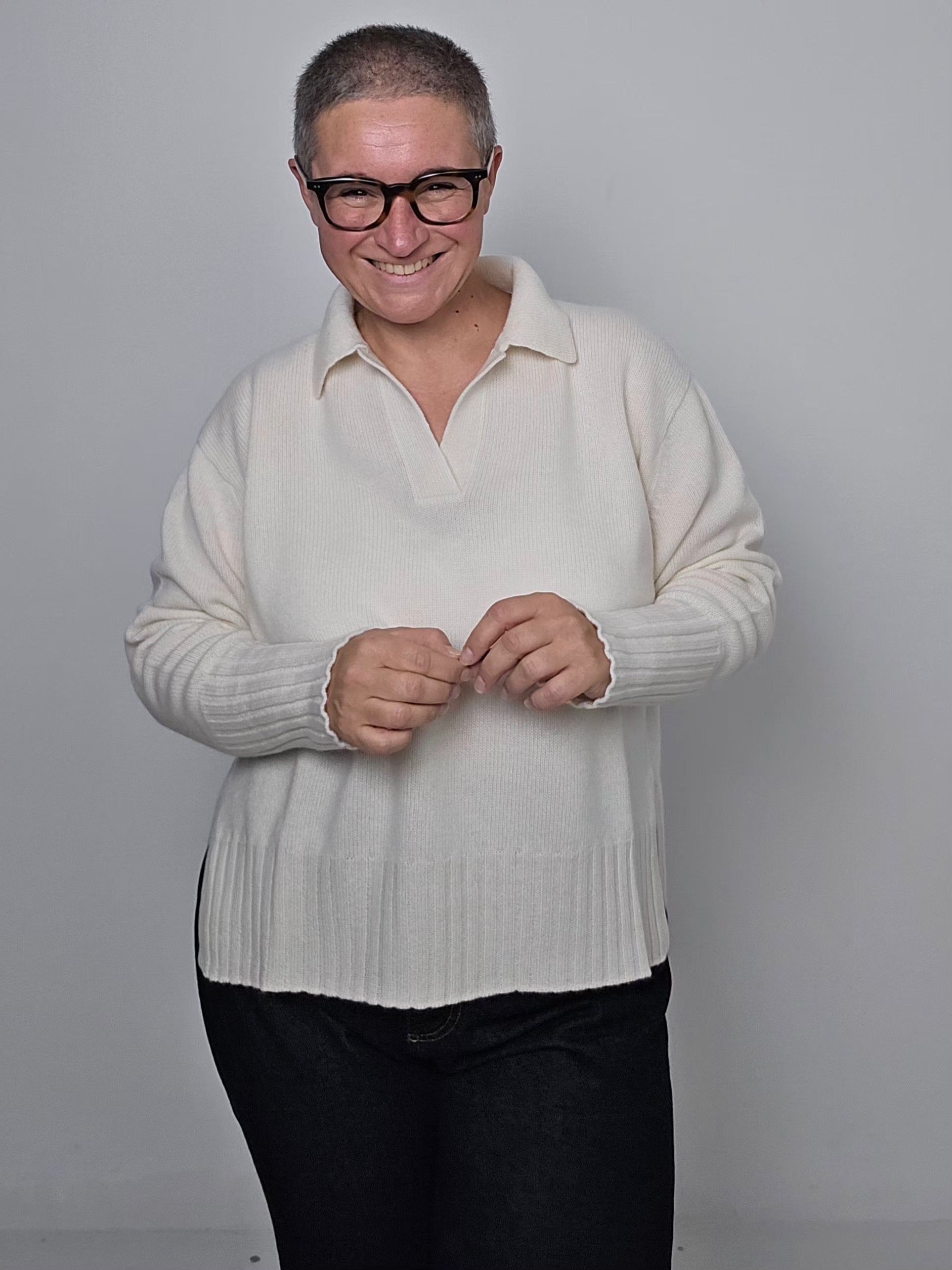 Be You - Polo cashmere white