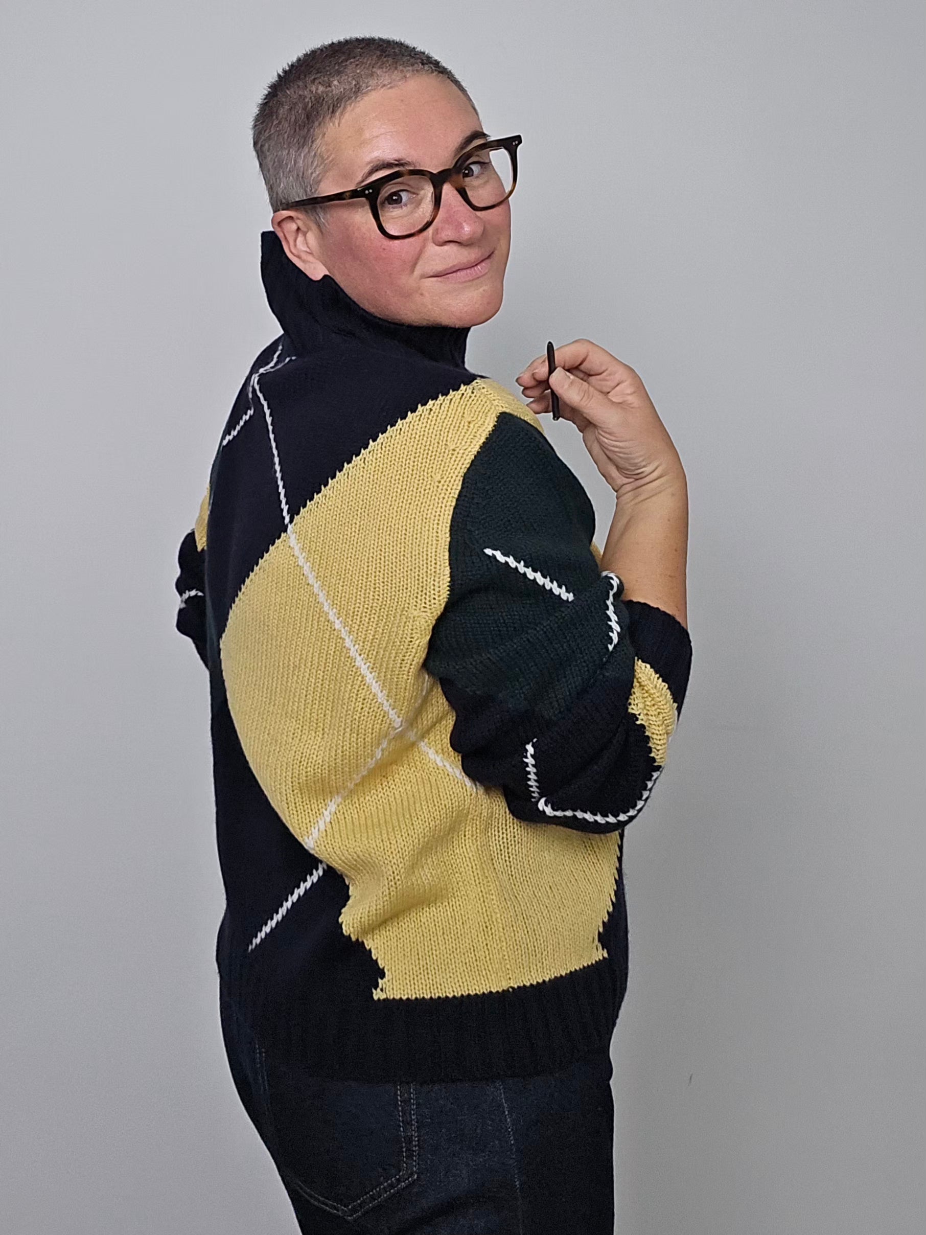 Be You - Maglia cashmere turtle neck