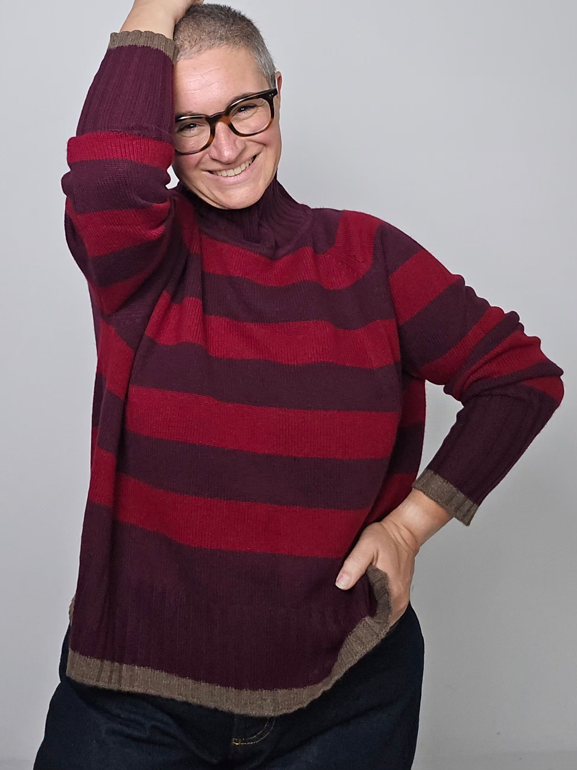 Be You - Maglia cashmere turtle neck