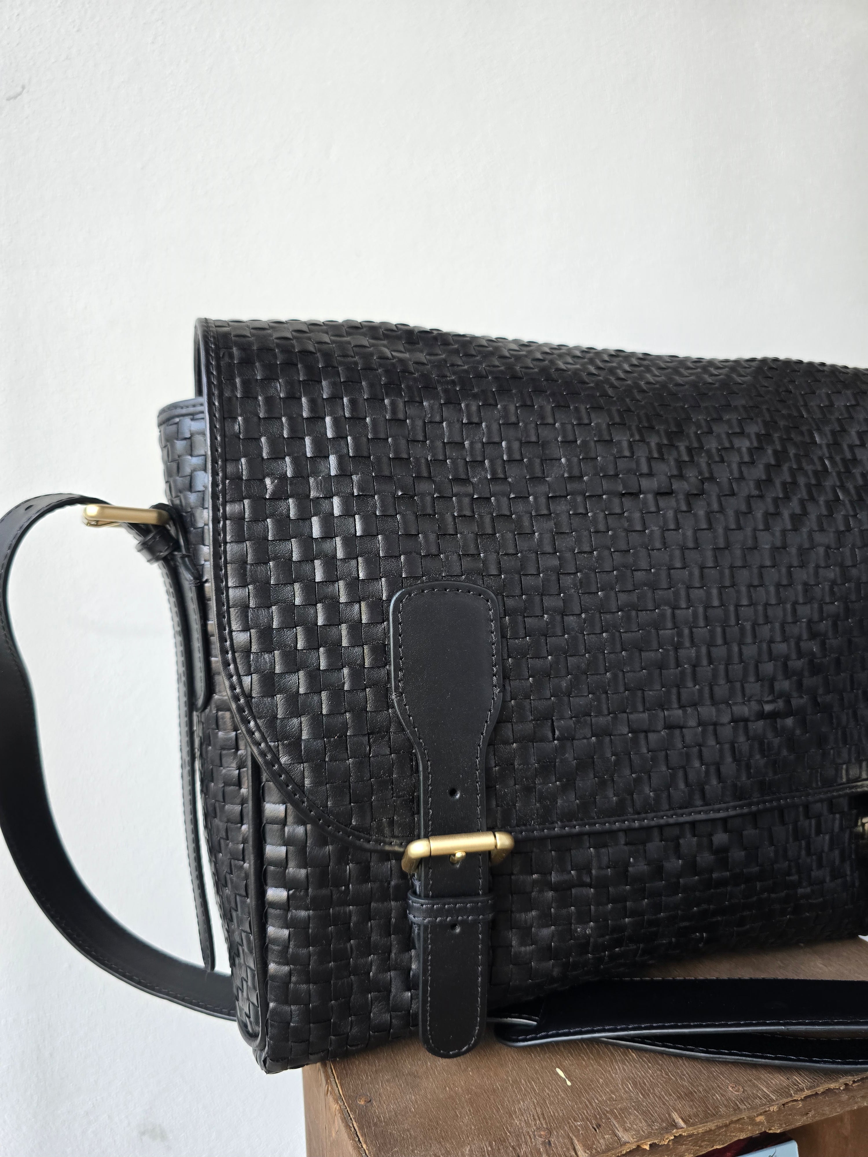 Ibeliv - Borsa in pelle "Arty" black