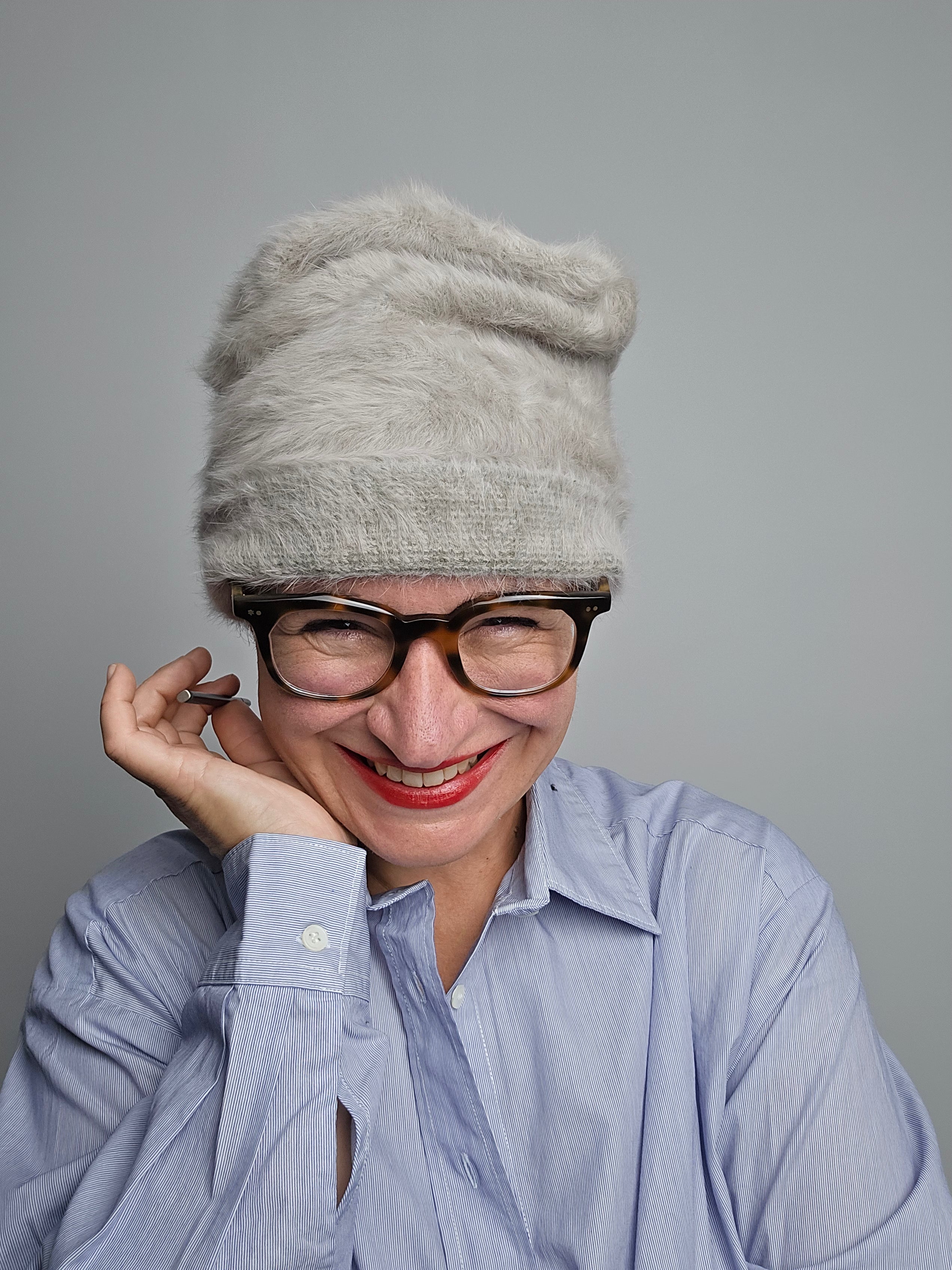 Yesey - Cappello "Laces" beige