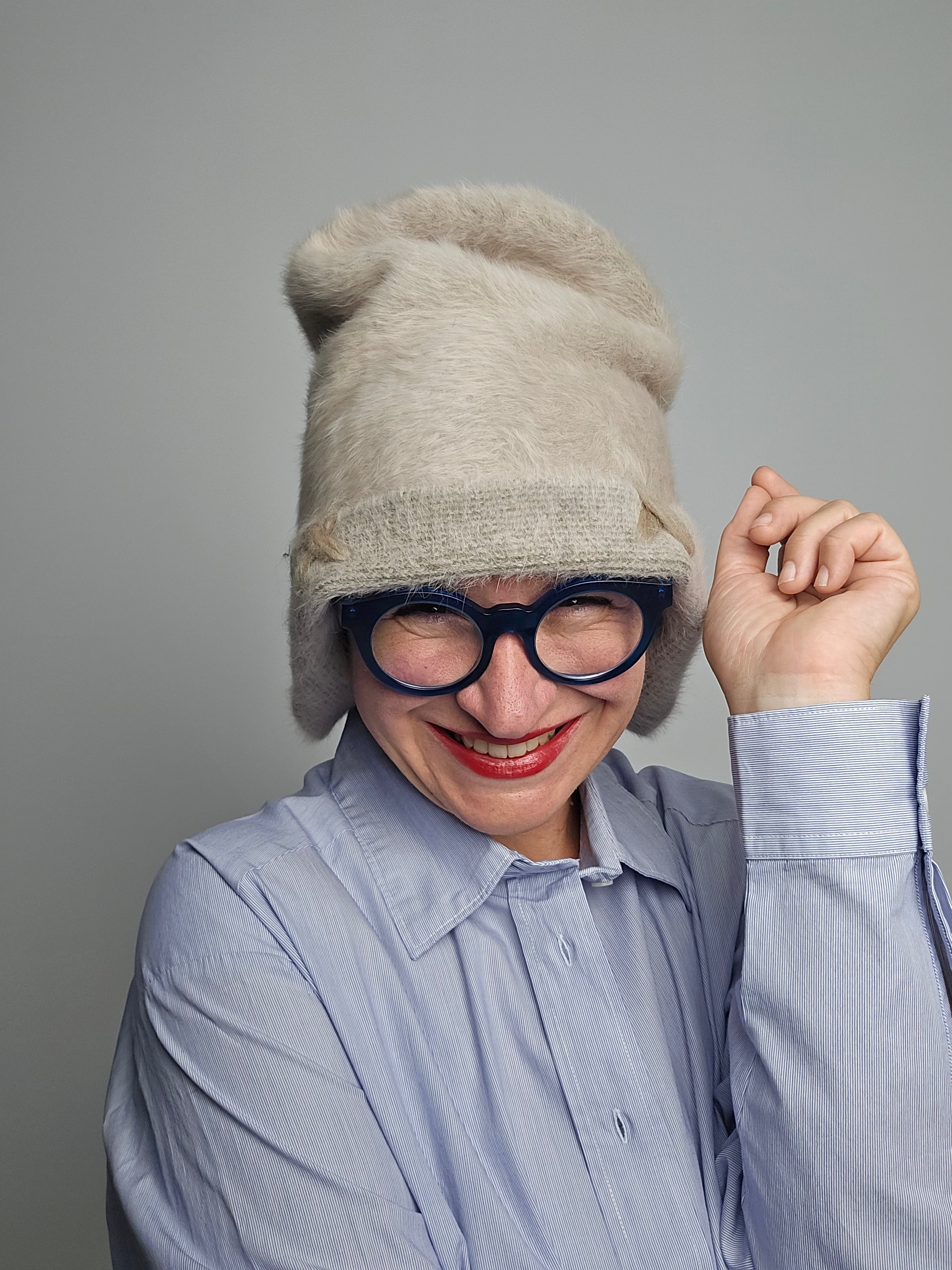 Yesey - Cappello "Hoody" beige